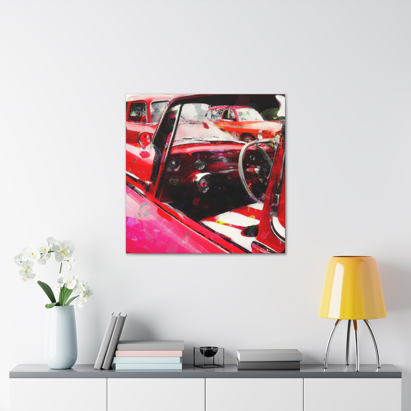 Driver's Seat - Automobile Canvas