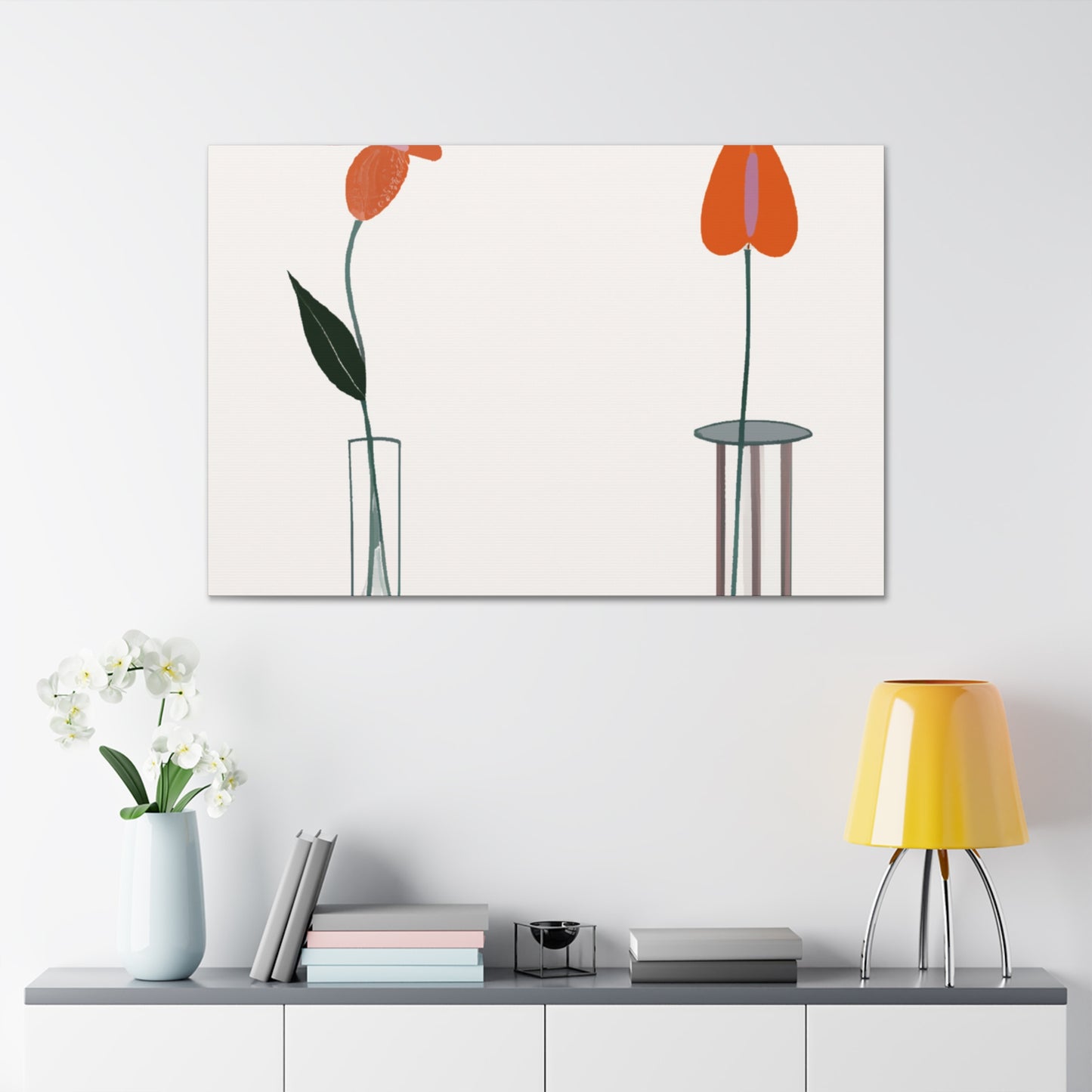 Sleek Simplicity - Minimalism - Canvas