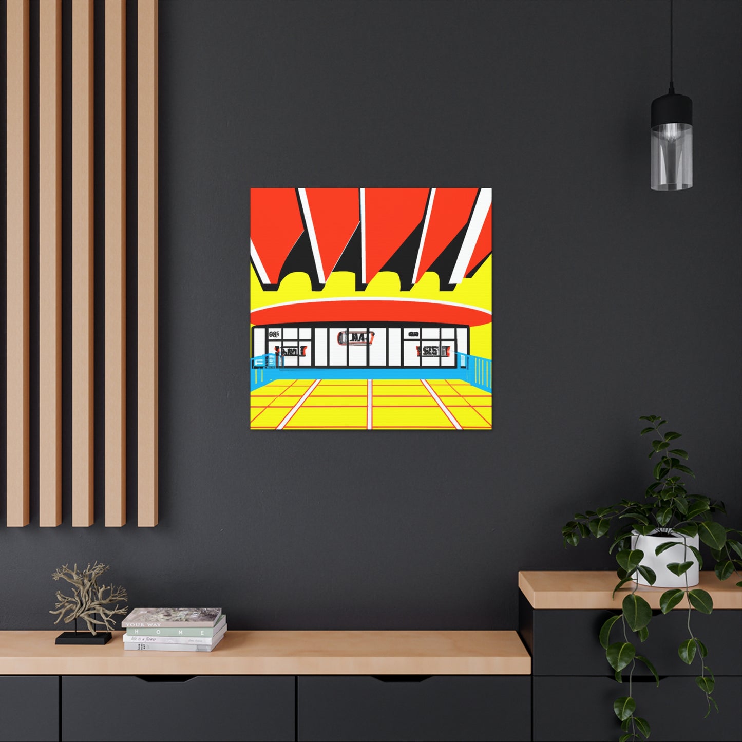 'The Wacky Wagon' - Canvas - Pop Art