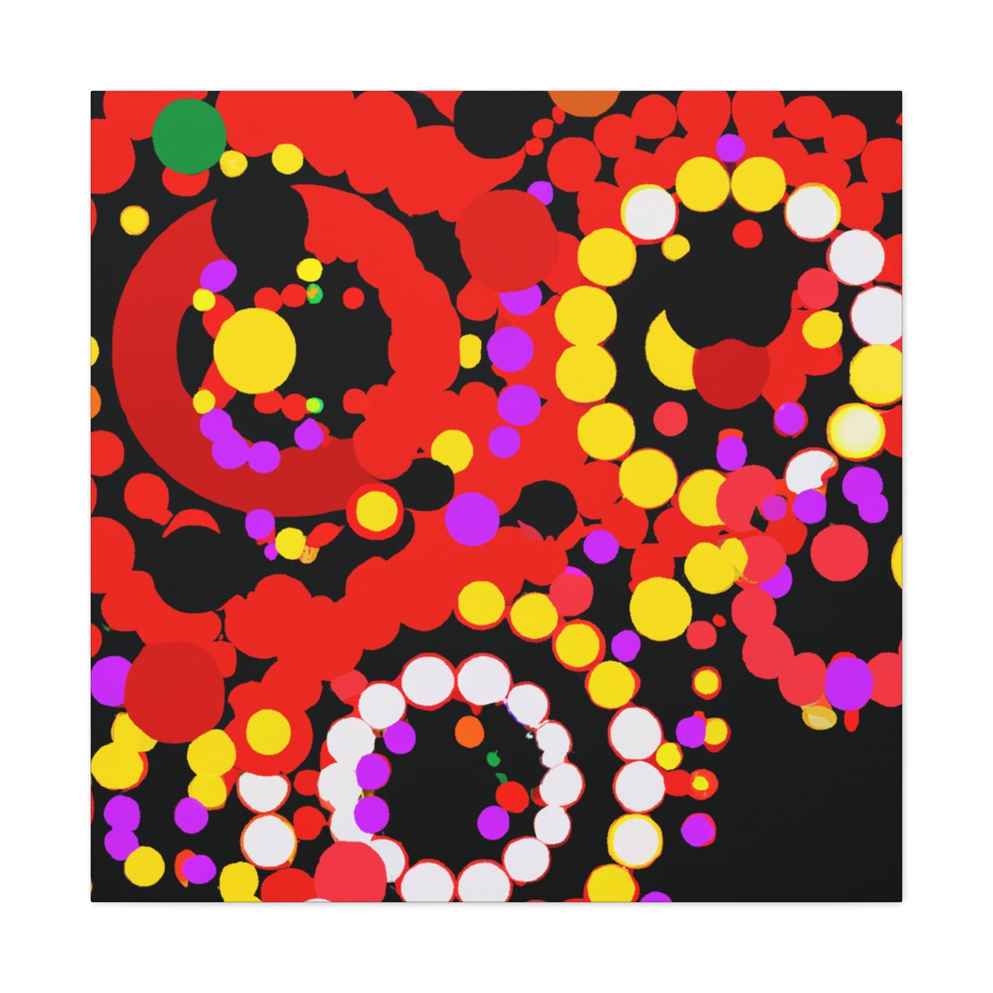 Vibrant Reflection - Abstract - Canvas