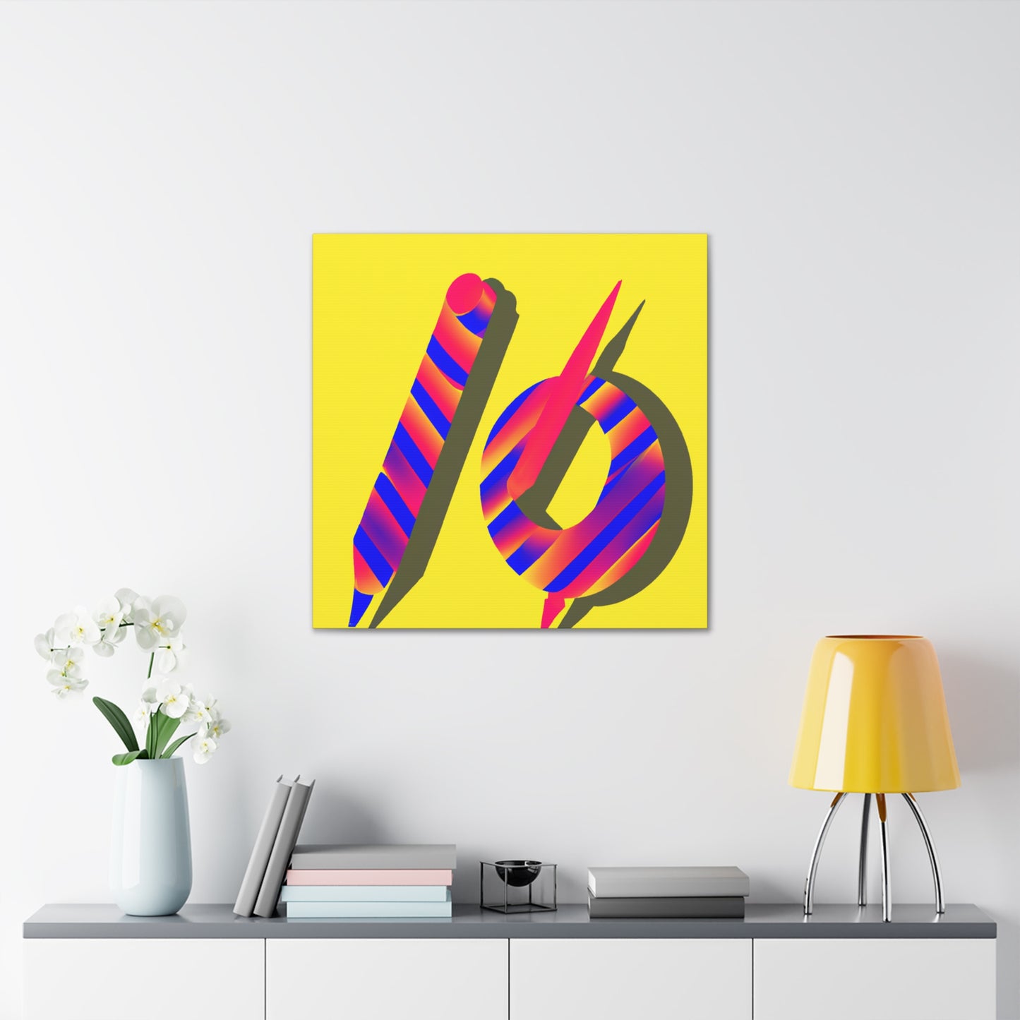 Streamlines - Minimalism - Canvas
