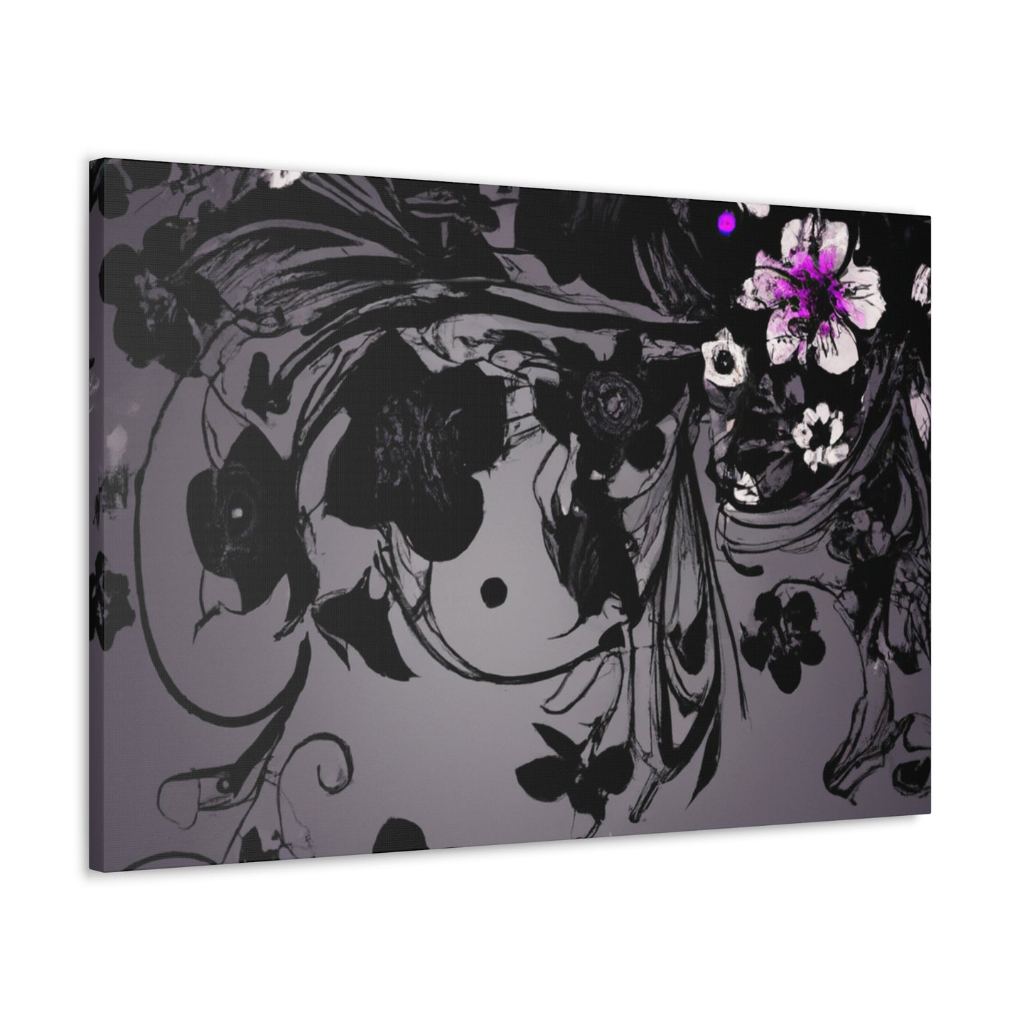 Blissful Heart – Floral - Canvas