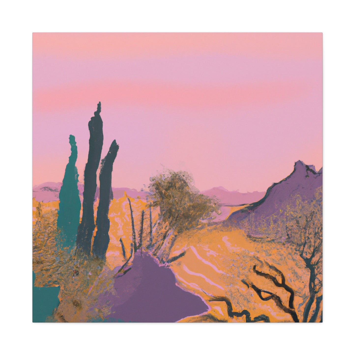 Sandscape - Landscape - Canvas