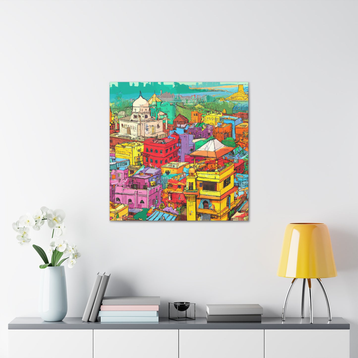 Rajasthan- Destination India - Canvas