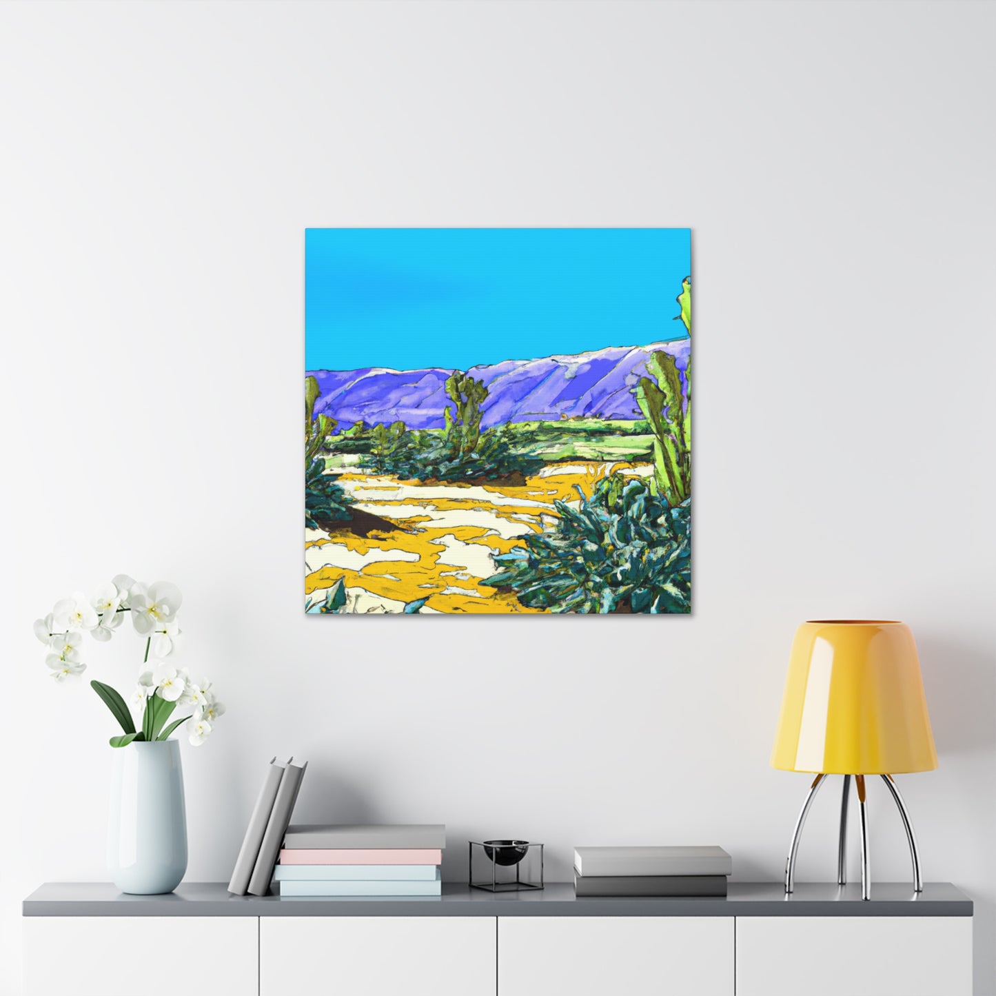 Sunburnt Horizon - Landscape - Canvas - Desert