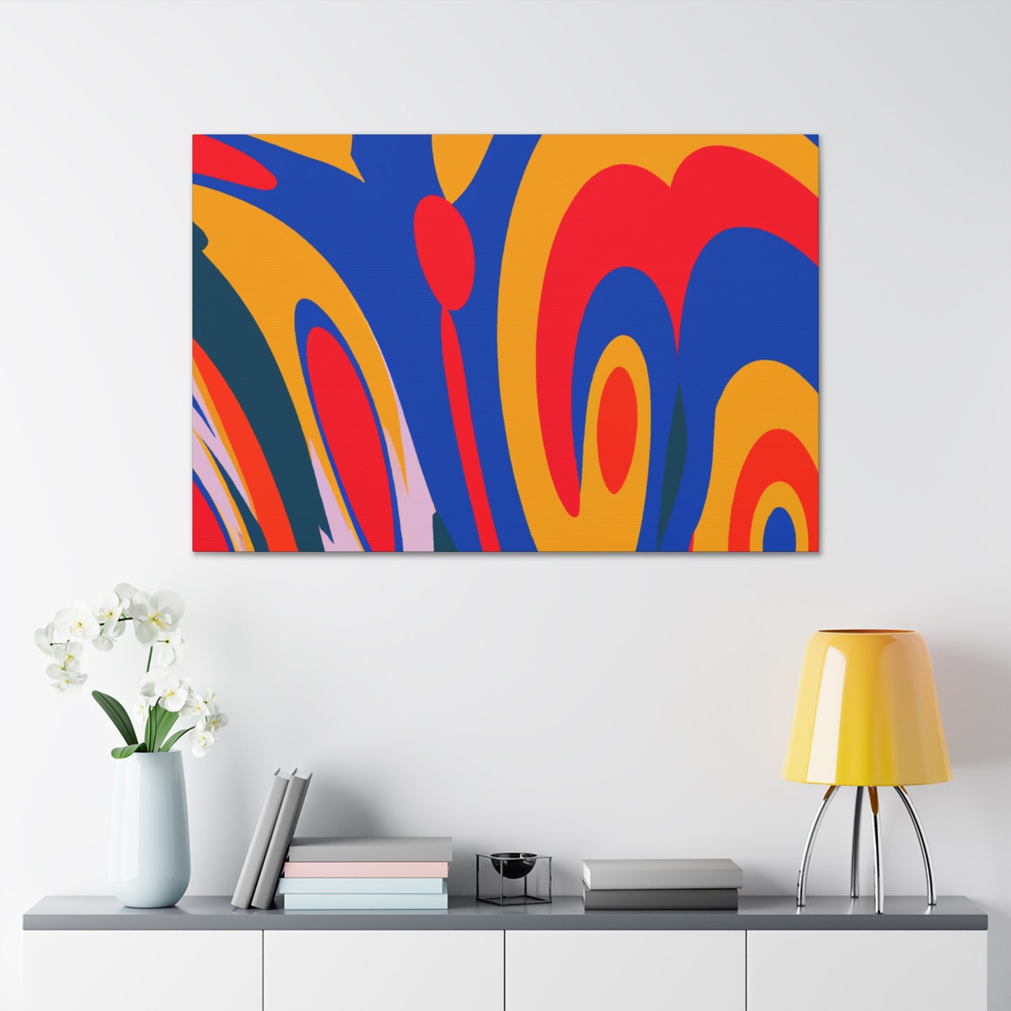 Lava Mist - Abstract - Canvas