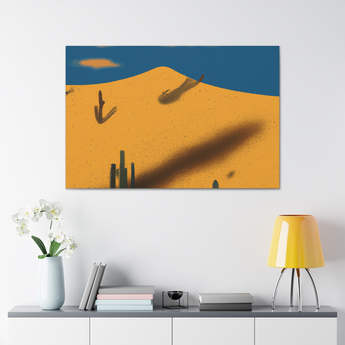 Desert Revival - Vintage Contemporary - Desert - Canvas