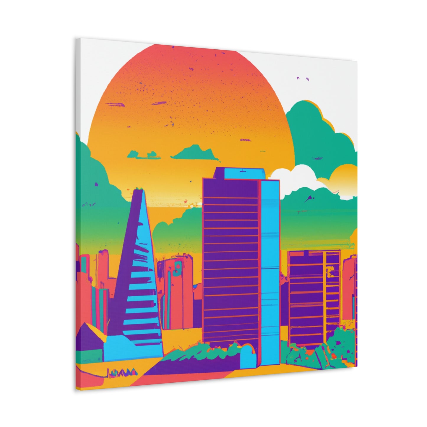 Cielo Azul - South America - Canvas