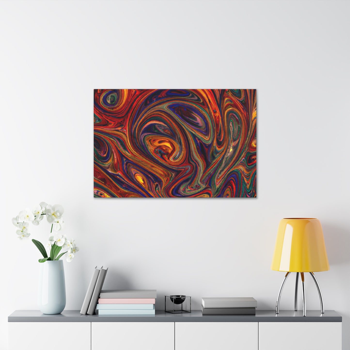 Burning Edges - Canvas - Abstract