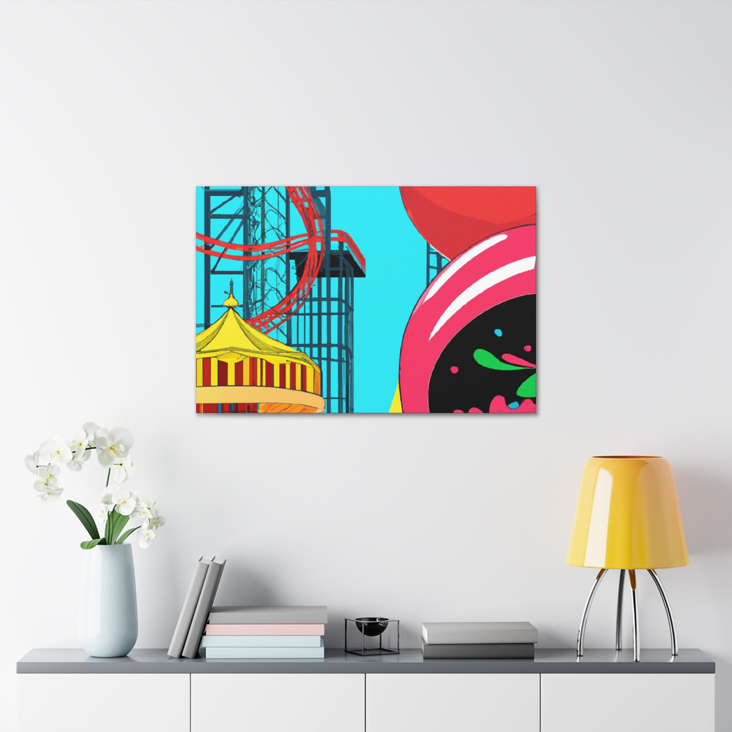 Funfair Craze - Amusement - Canvas