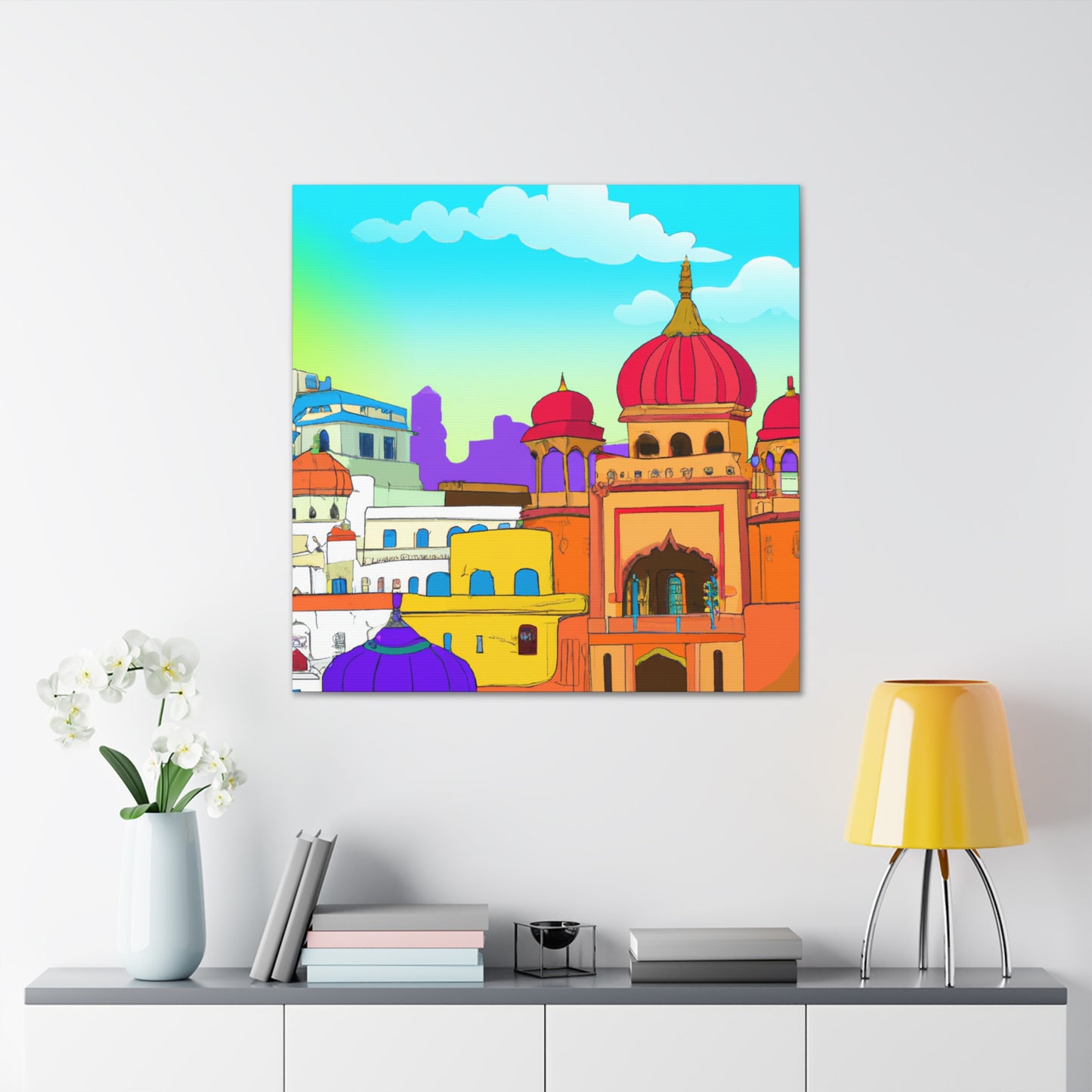 RosariTaj - Destination India - Canvas