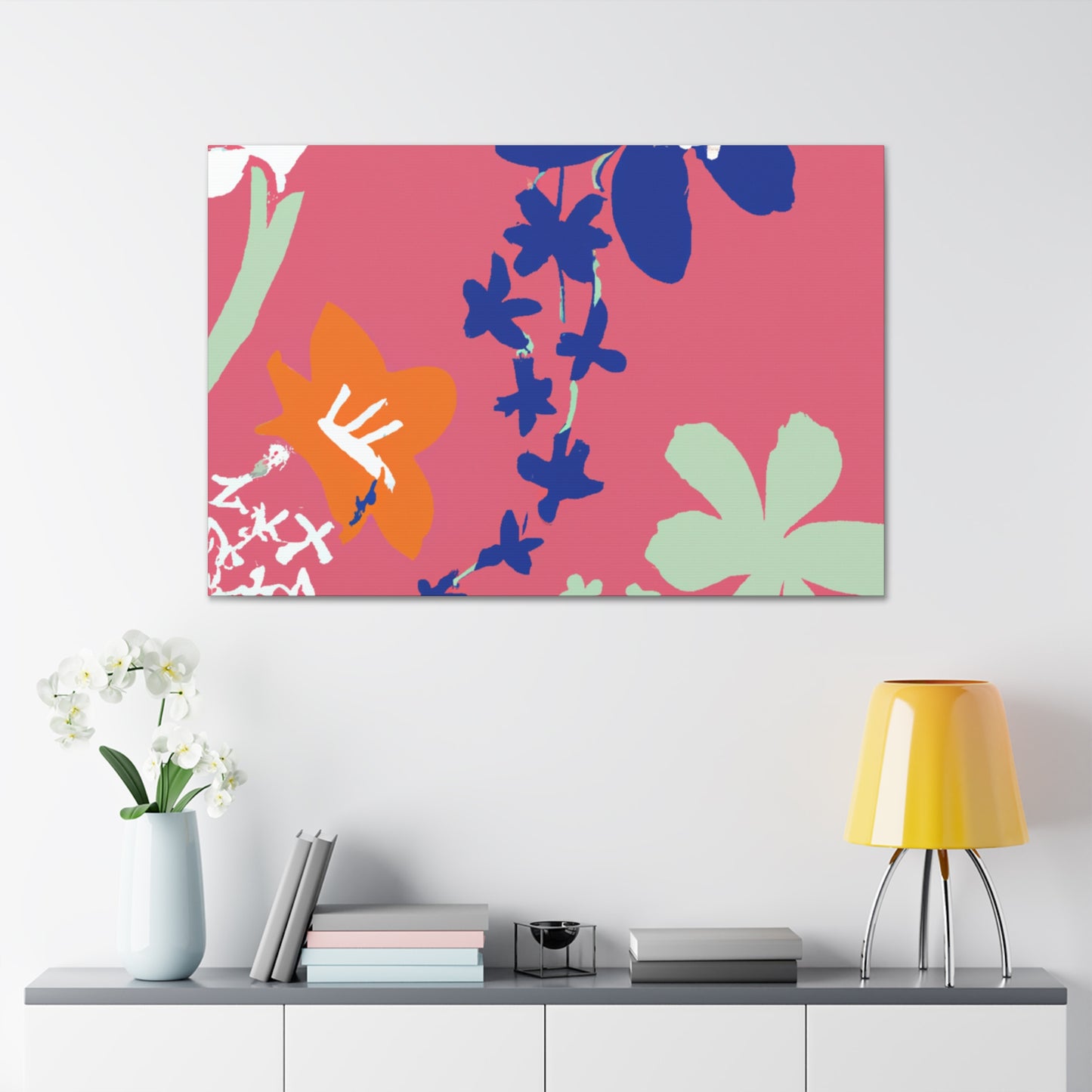 Blooming Petals - Floral Canvas