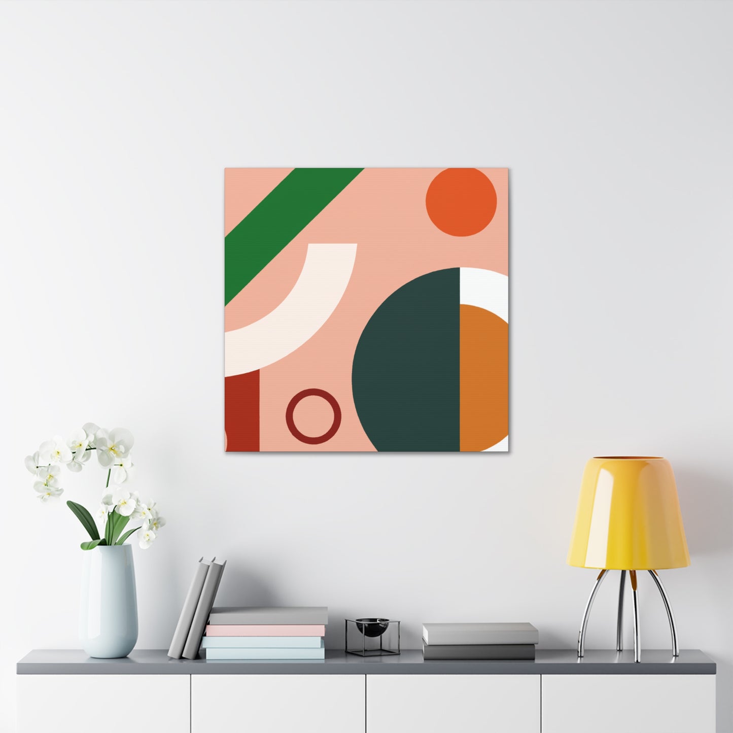 Forest Glow - Midcentury - Canvas