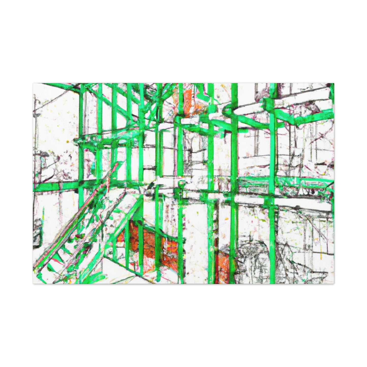 Baffling Hollister - Architectural Canvas