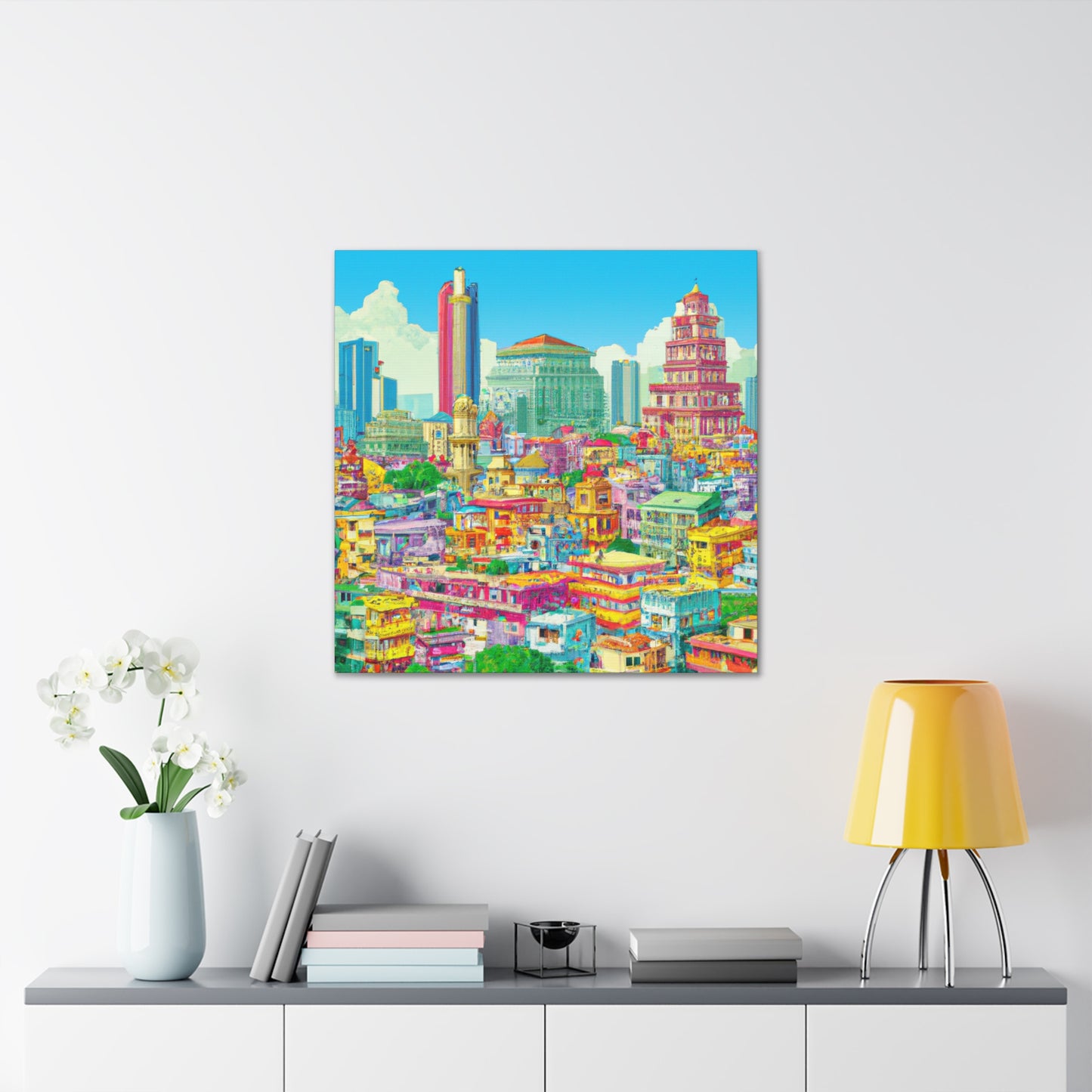 The Taj Mahal - Destination India - Canvas