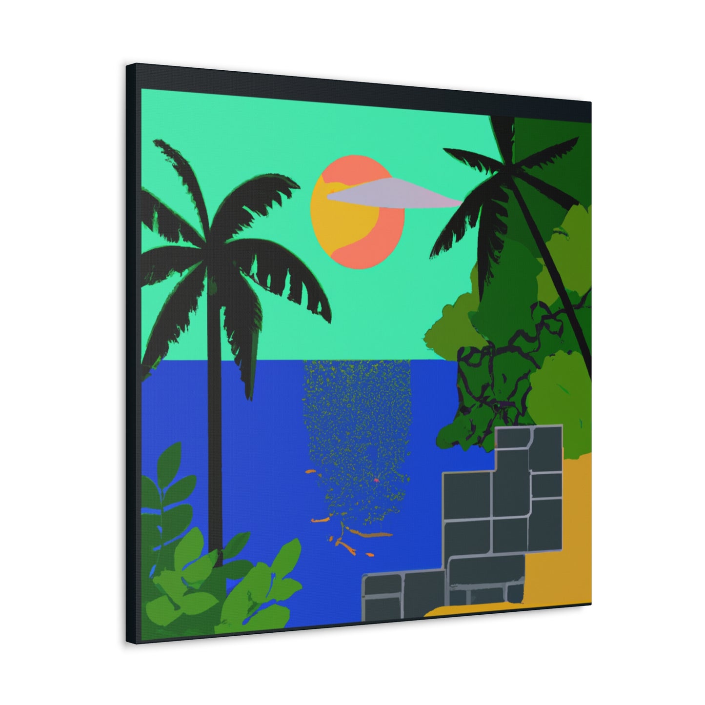 Prickleback- Midcentury Canvas
