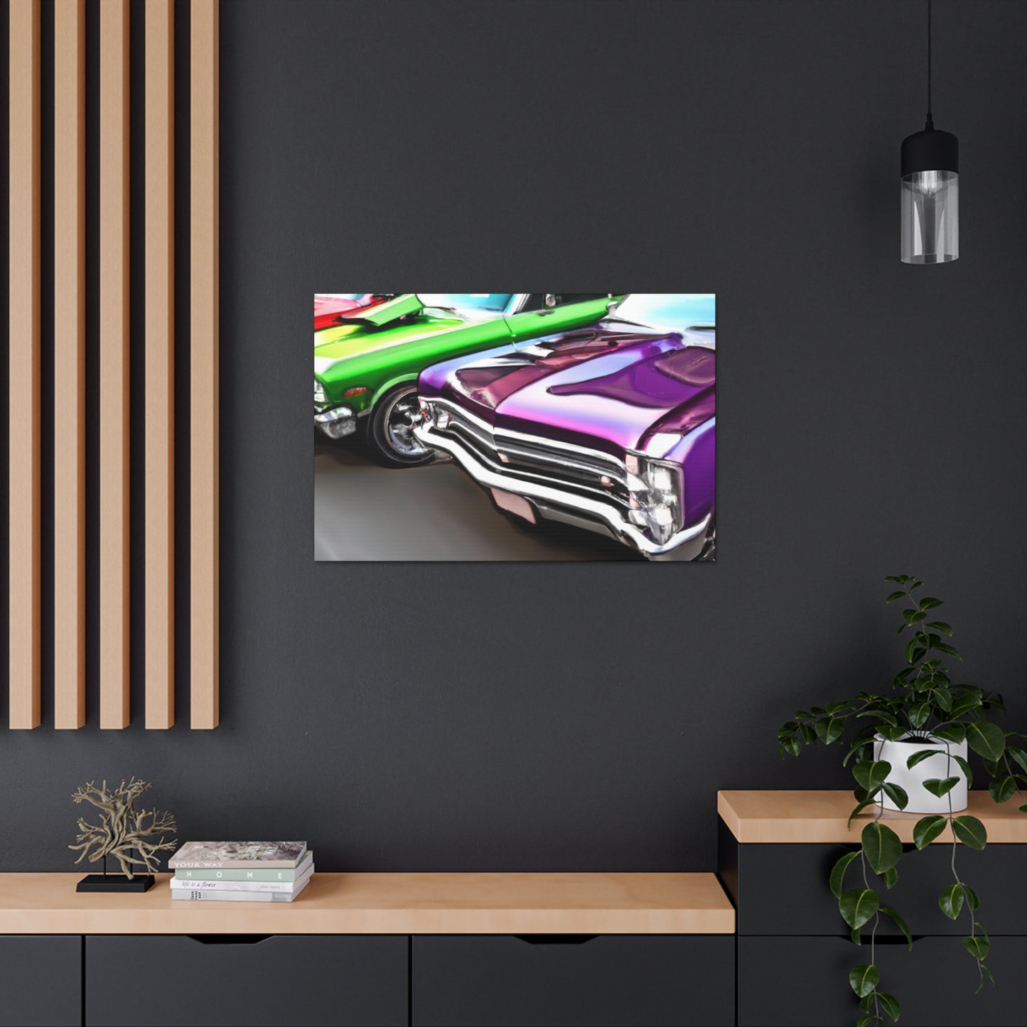 "Auto Grill - Automobile Canvas