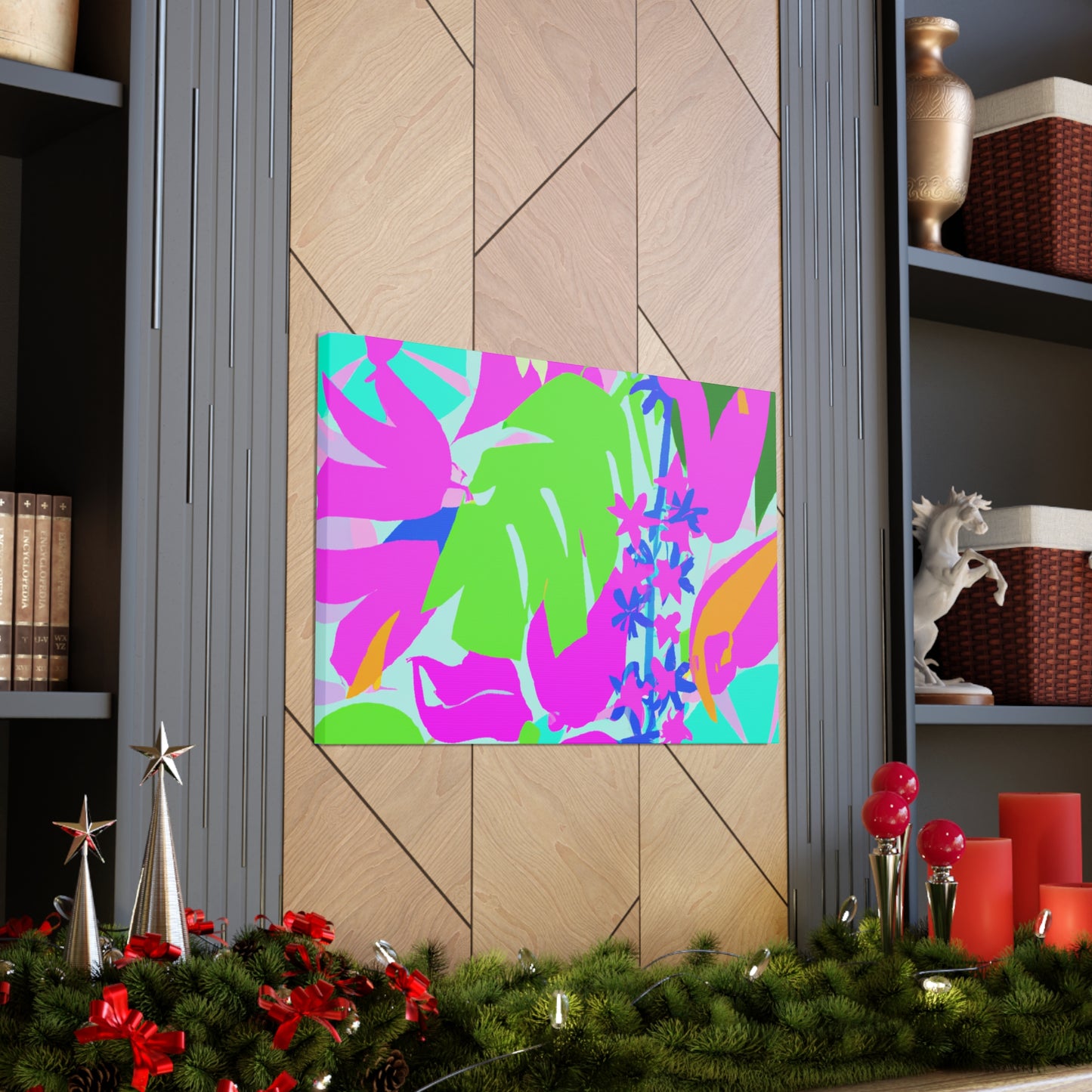 Flower Fling: Floral Canvas