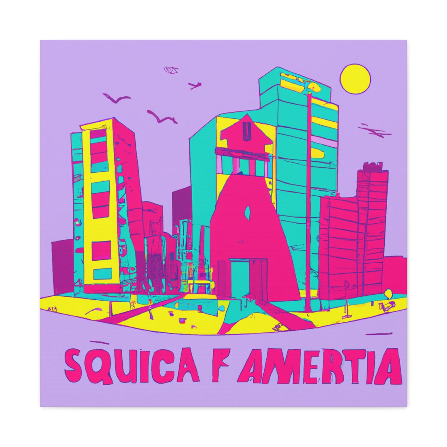 Arapaica - South America - Canvas
