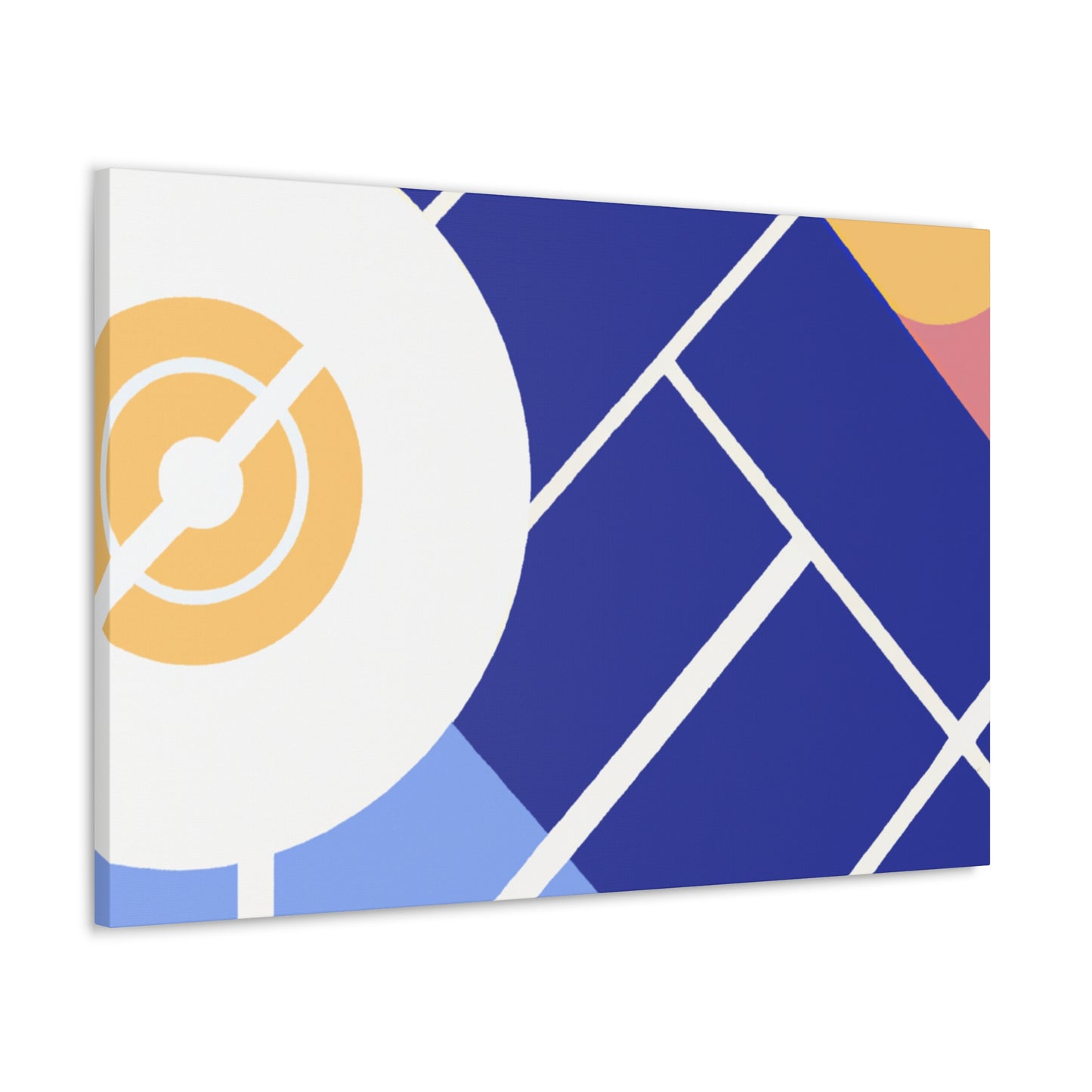 Sputnik Cityscape - Midcentury - Canvas