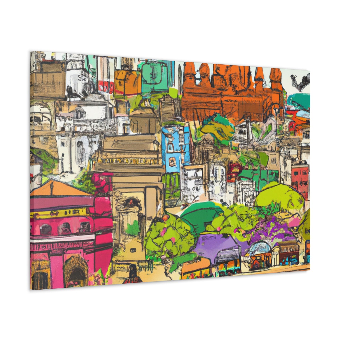 Hindustan - Destination India - Canvas