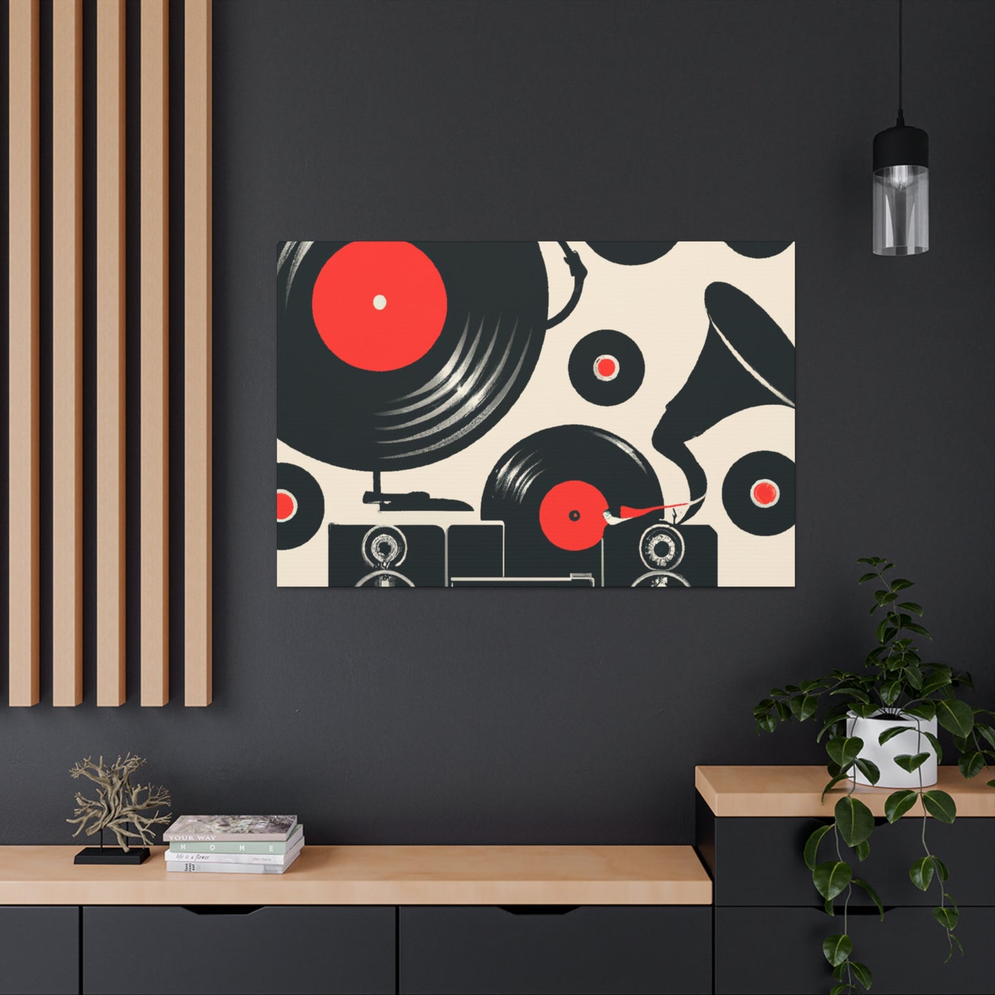 The Vinyl Studio - Retro Music and Film Canvas