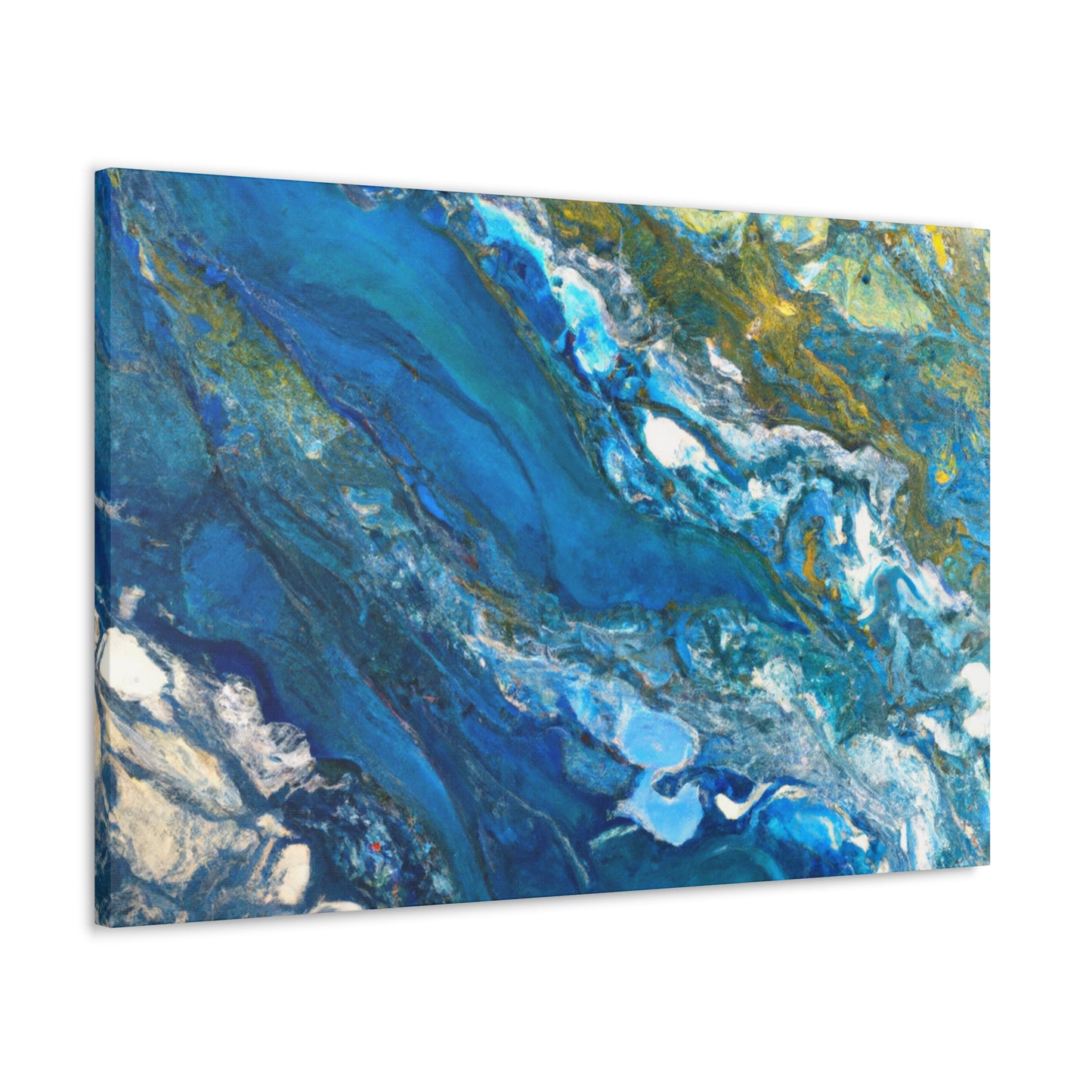 Blue Pearl - Abstract Canvas