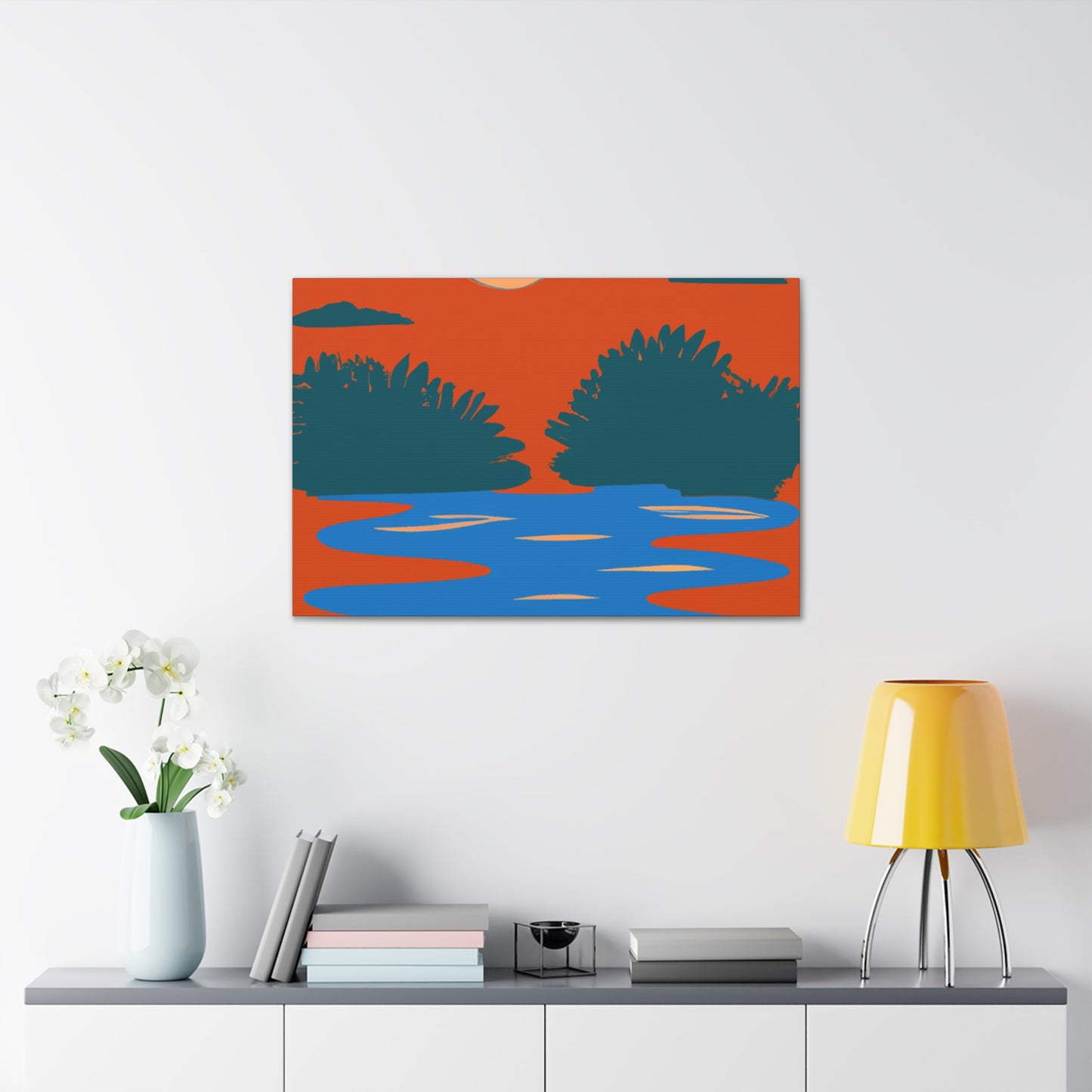 "Blade Dance - Midcentury" - Canvas