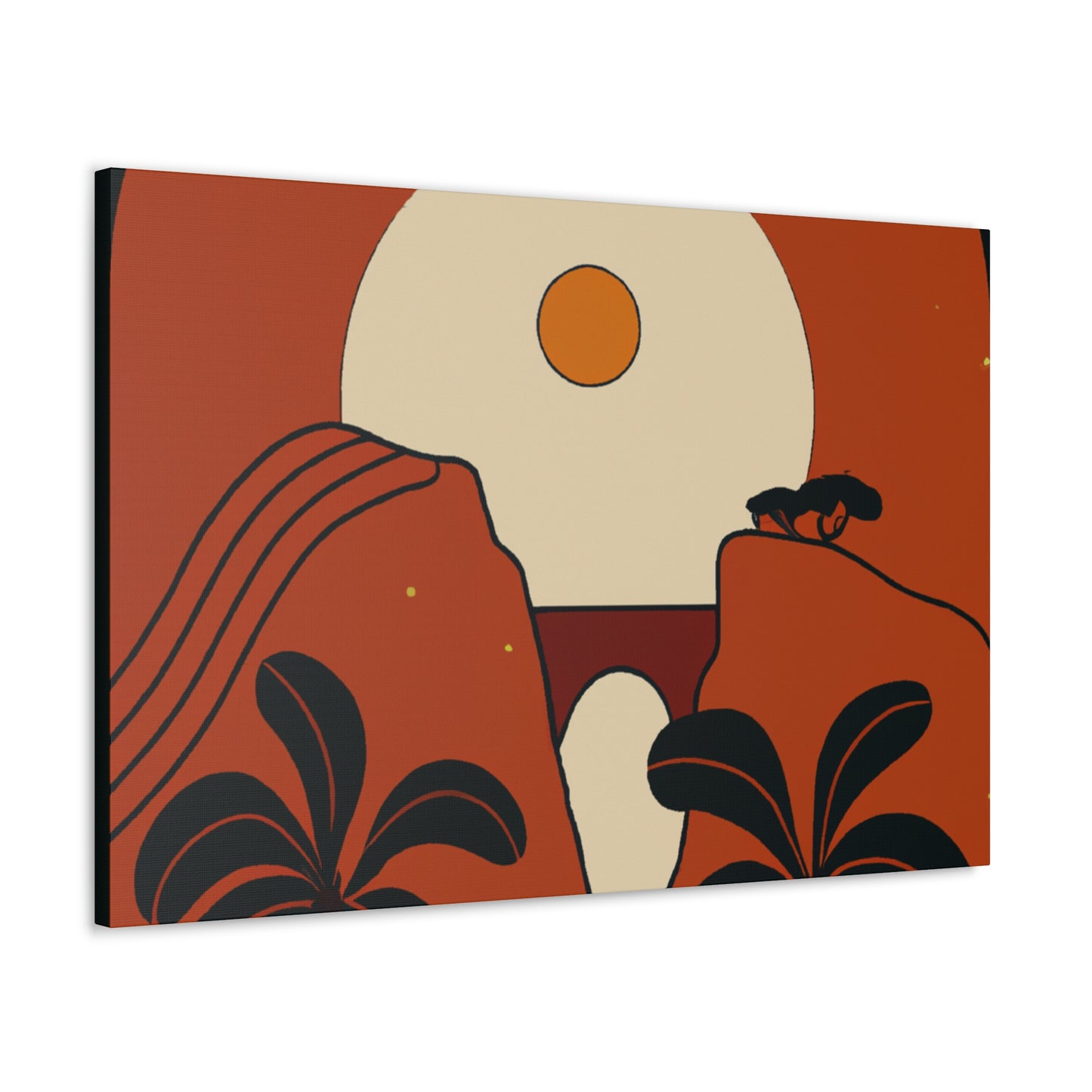 Timekeeper - Midcentury - Canvas