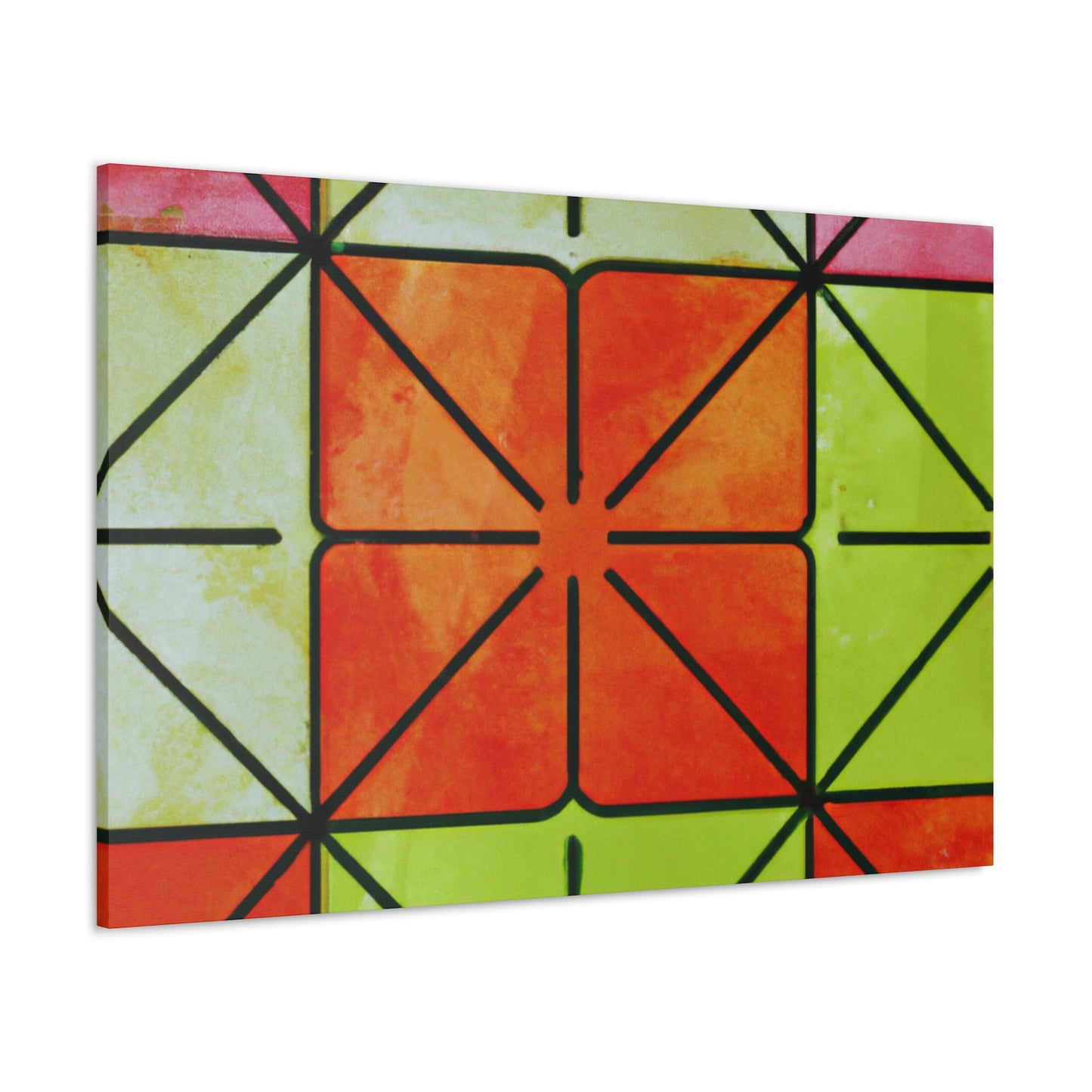 "Wildflower Marathon" - Glass Canvas