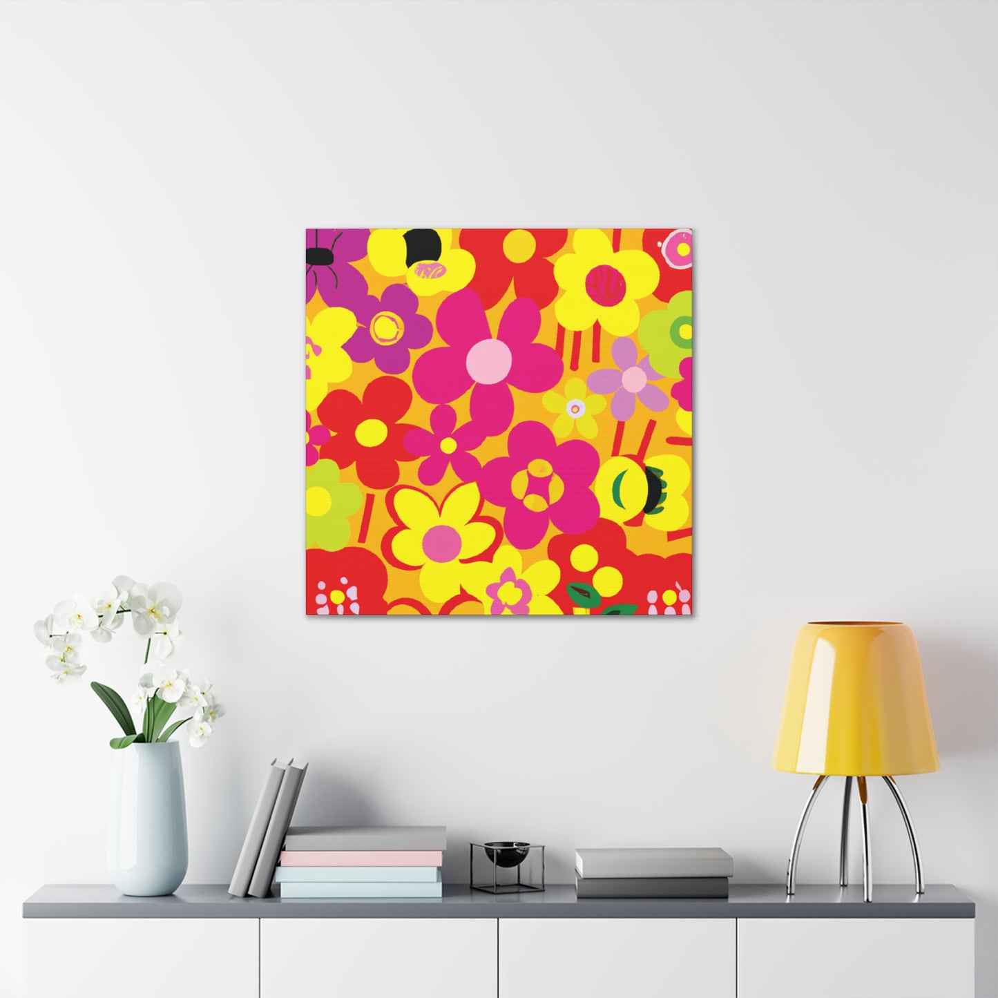 Floral Symphony - Floral Canvas