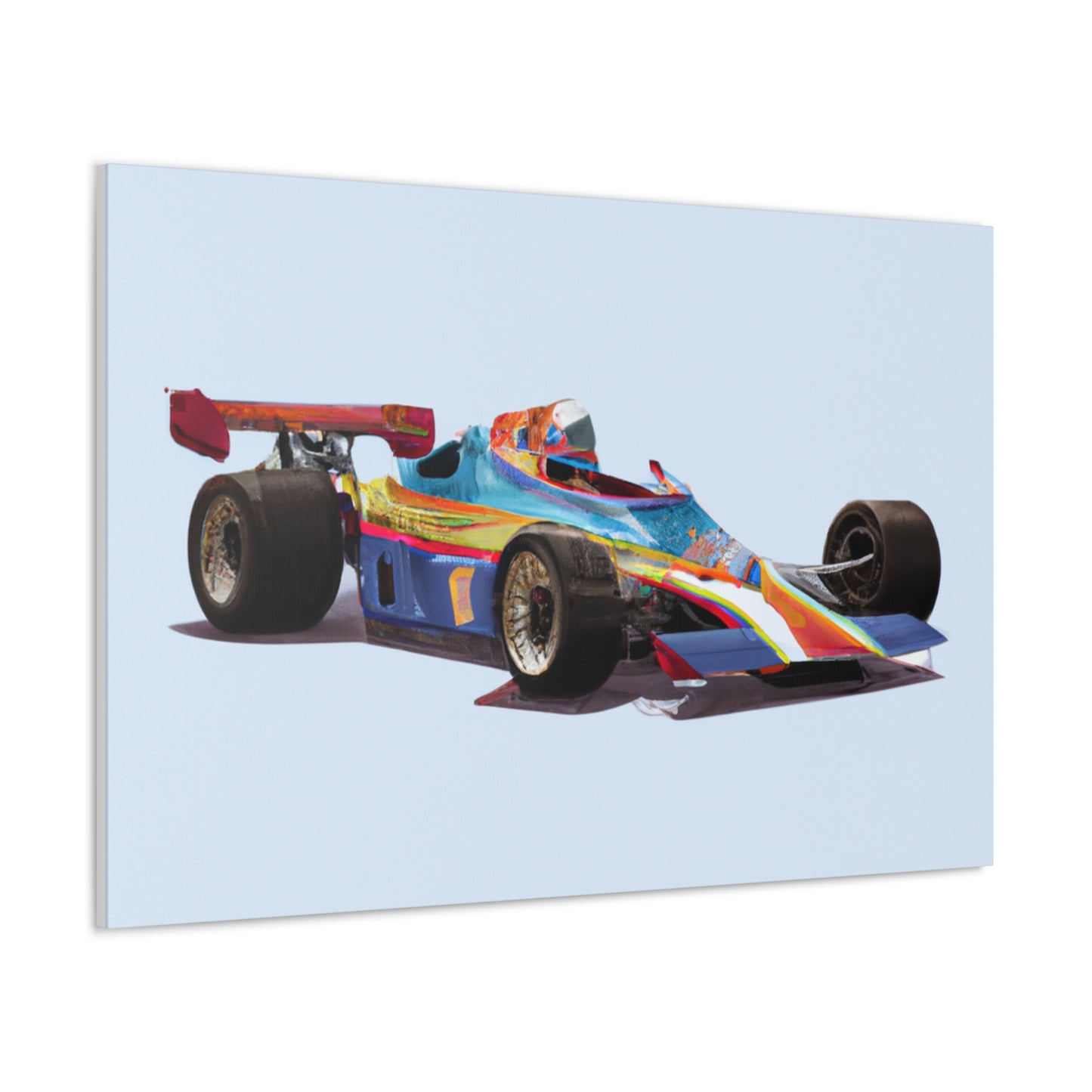 Blue Streak - Automobile - Canvas