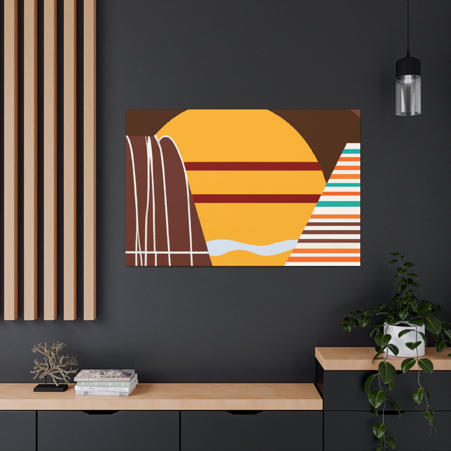 Peru- Midcentury Canvas