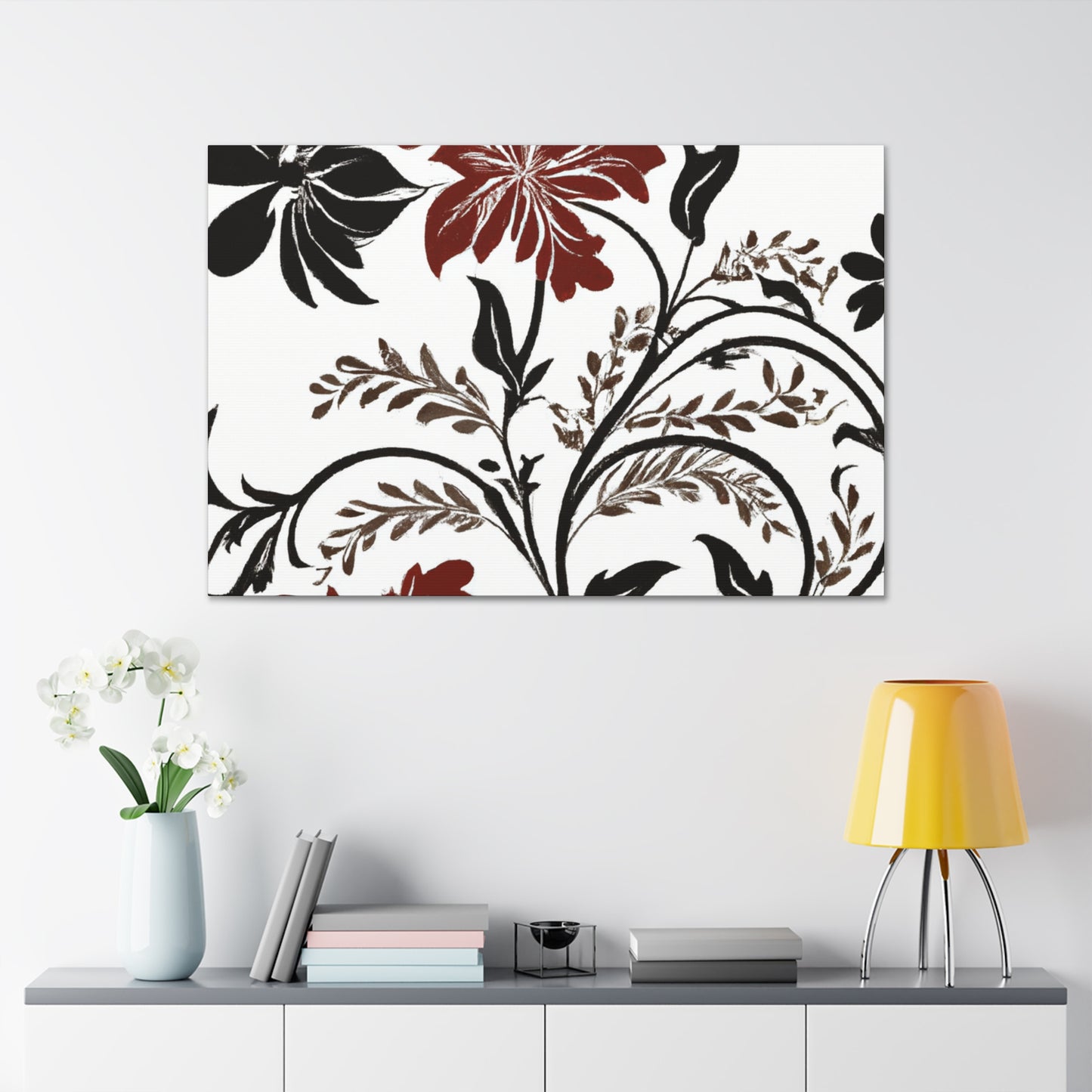 Lotusly - Floral - Canvas