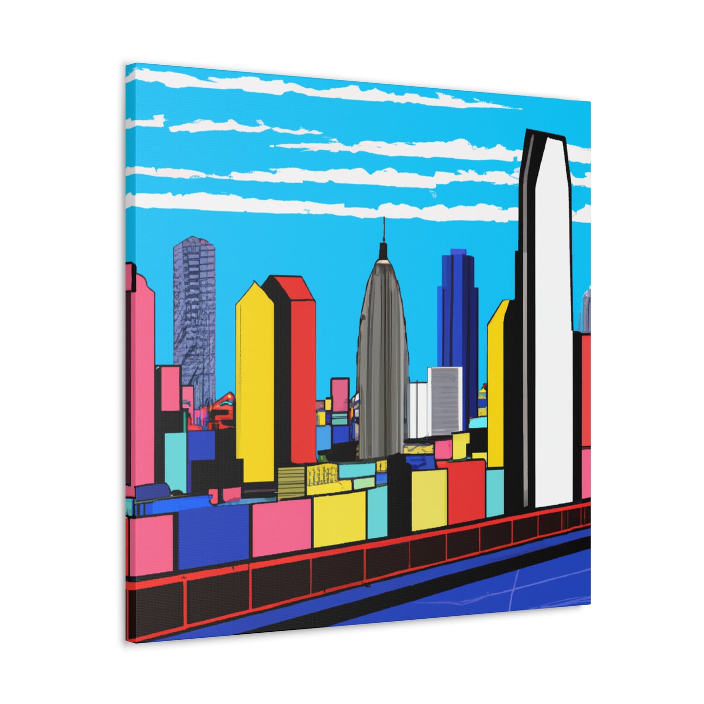 Diego Alvarado - South America Canvas