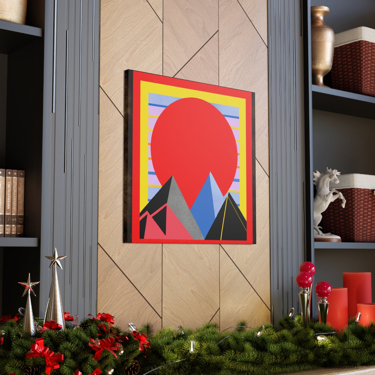 Redsun - Midcentury Canvas
