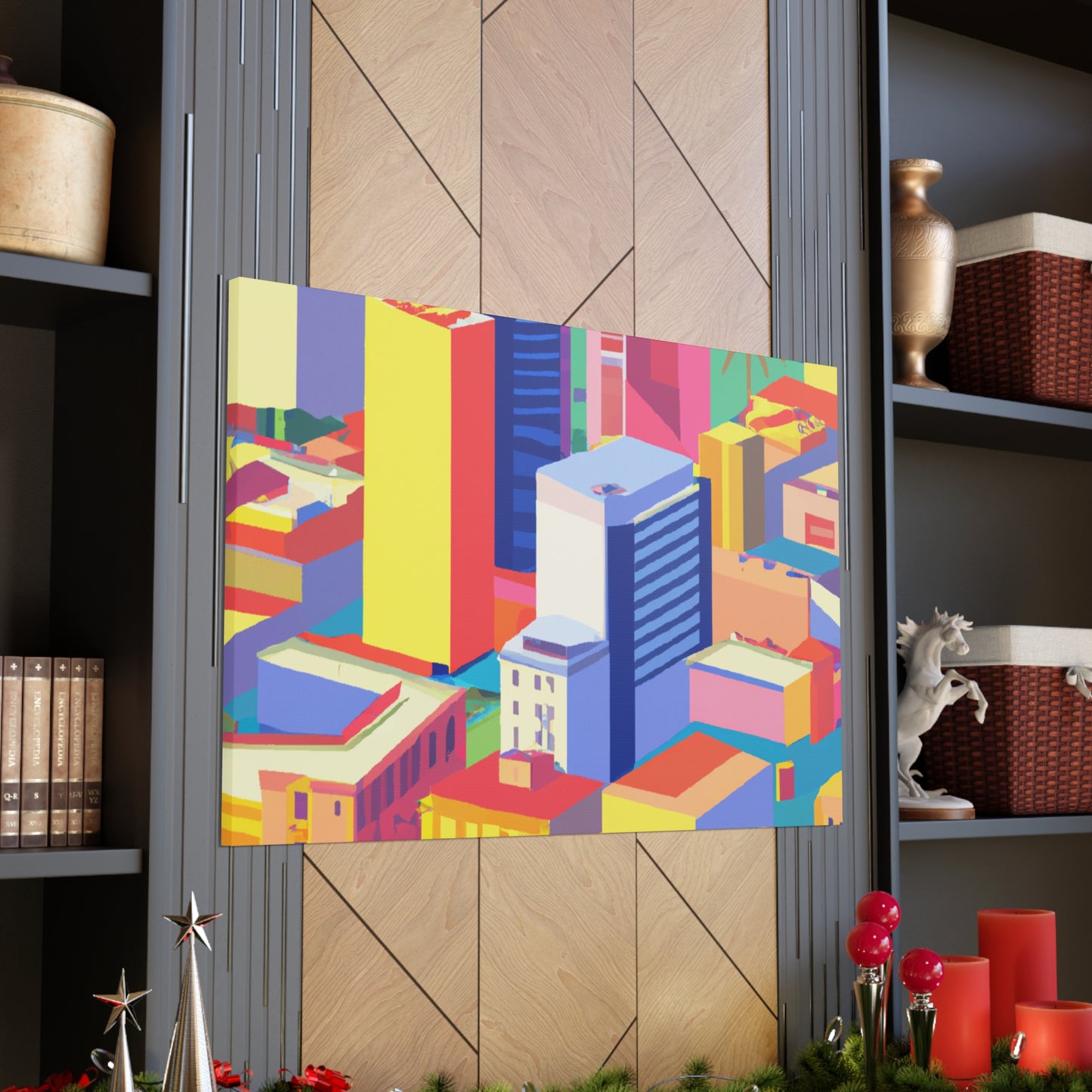 Nina Santos - South America Canvas