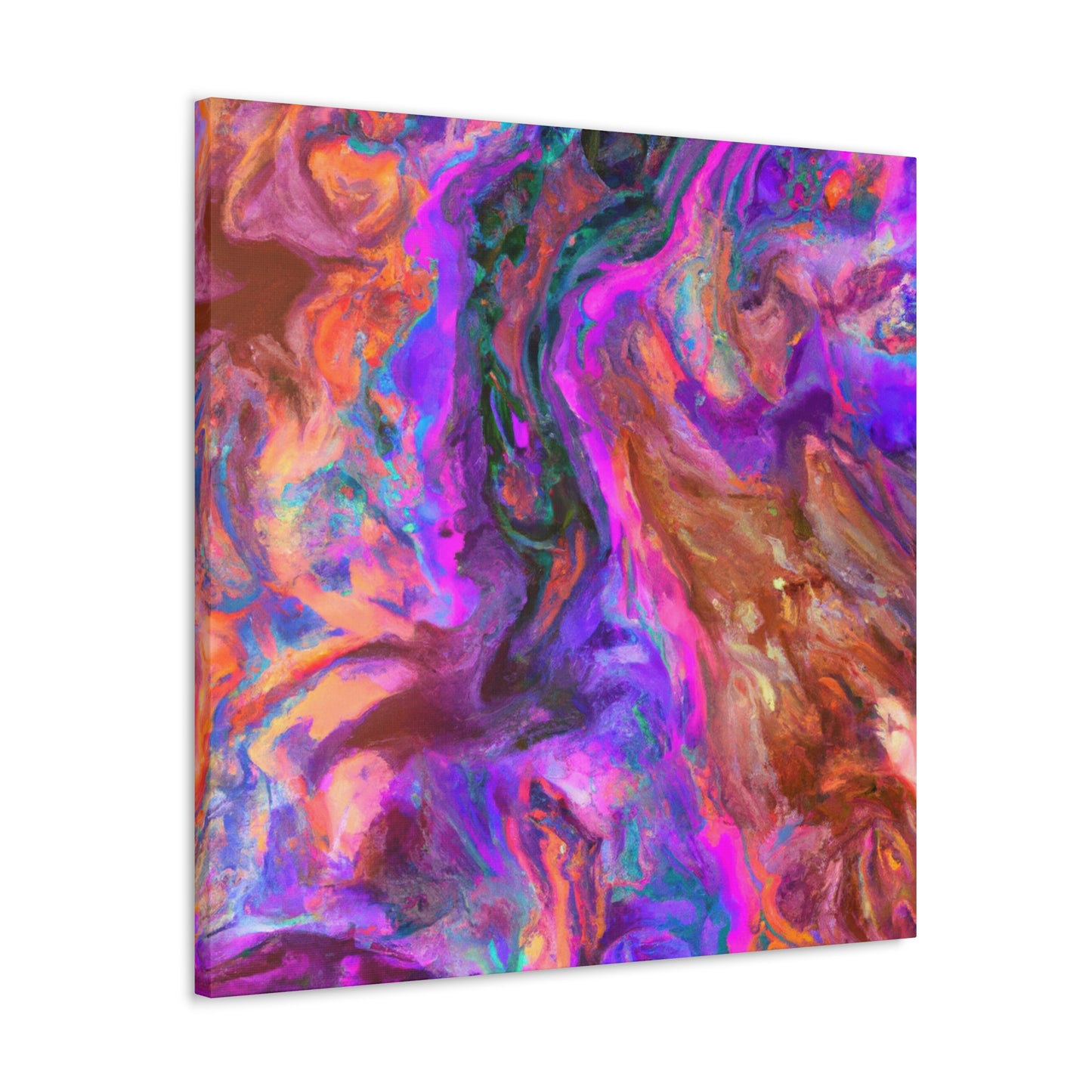 Flowing Color - Canvas - Abstract