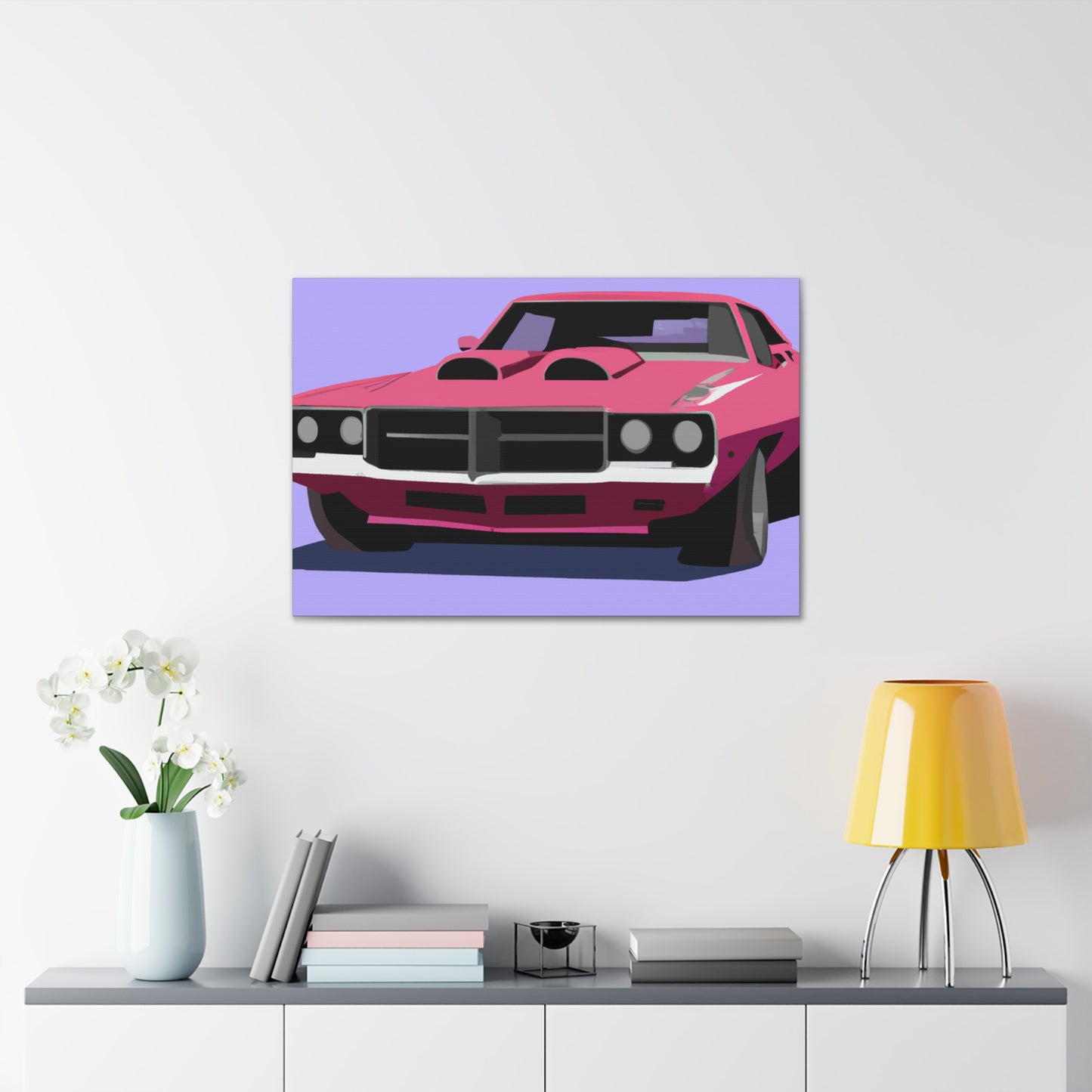 Hotrod Homerun - Automobile - Canvas