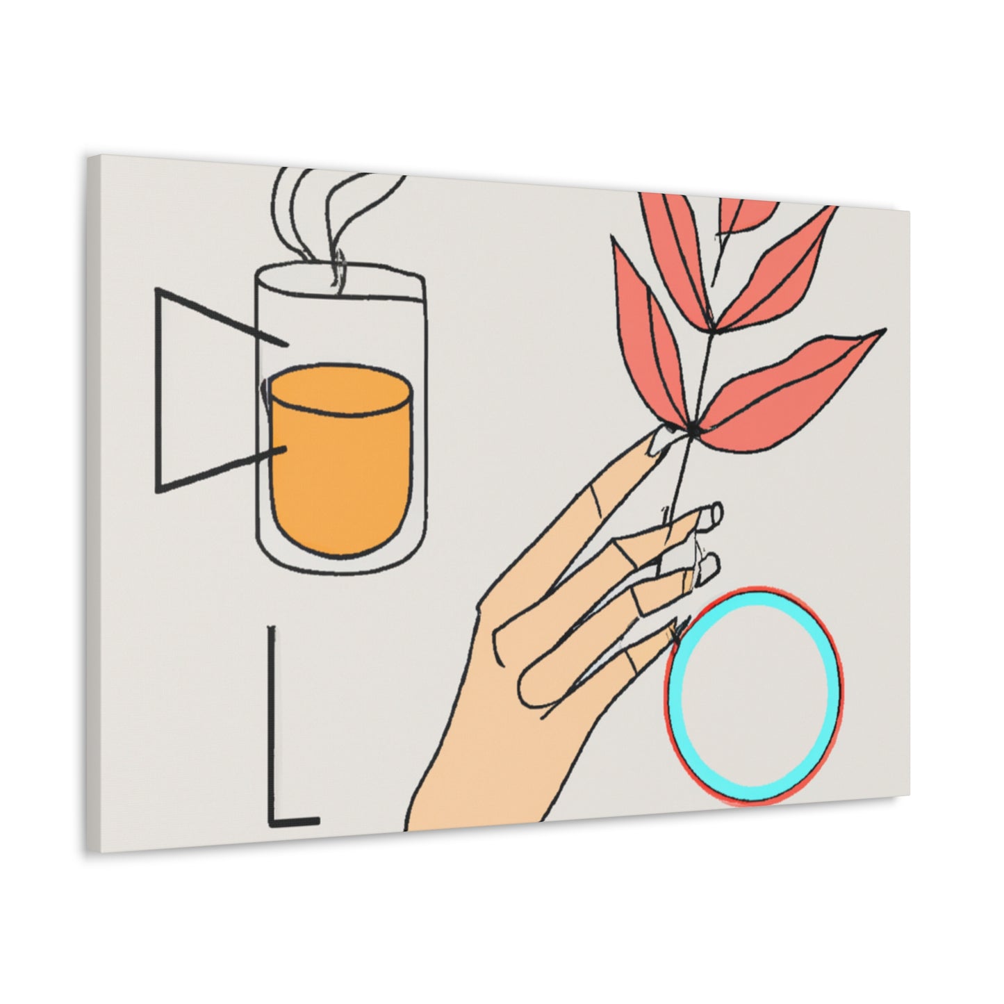 Modern Soft Tones - Minimalism - Canvas