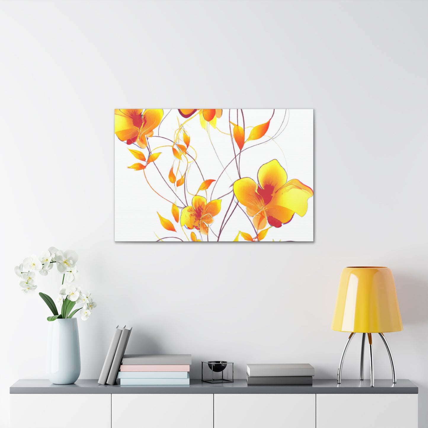 Sunshiney - Floral - Canvas