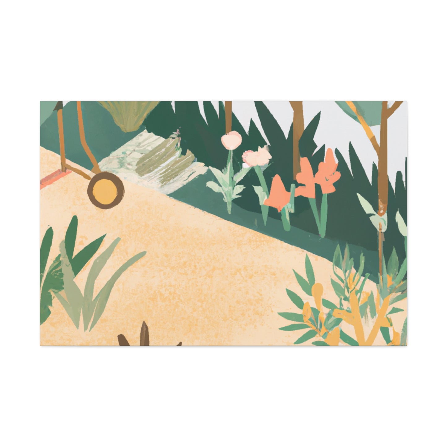 Paradise Panorama - Landscape - Canvas