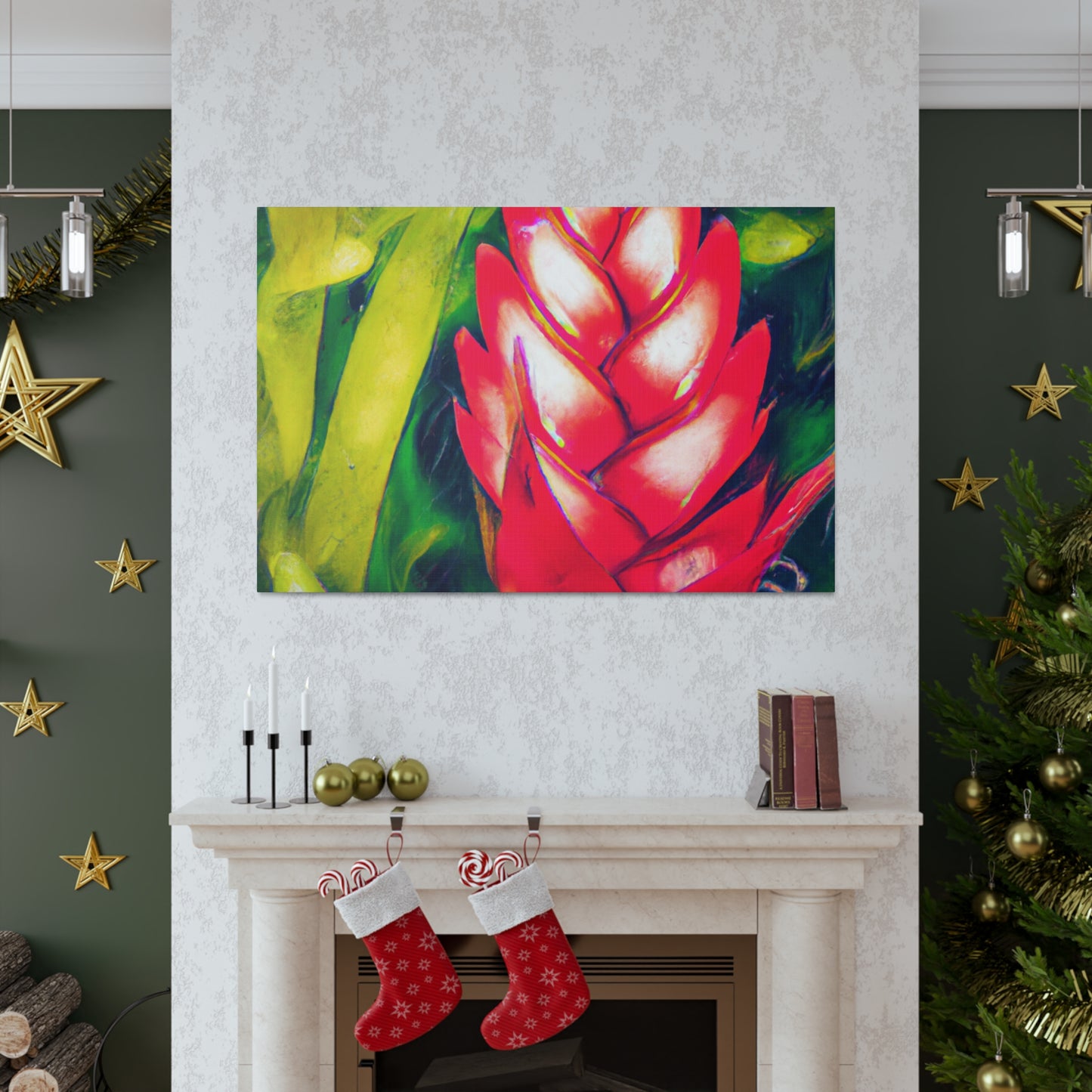 Red Queen - Canvas - Floral