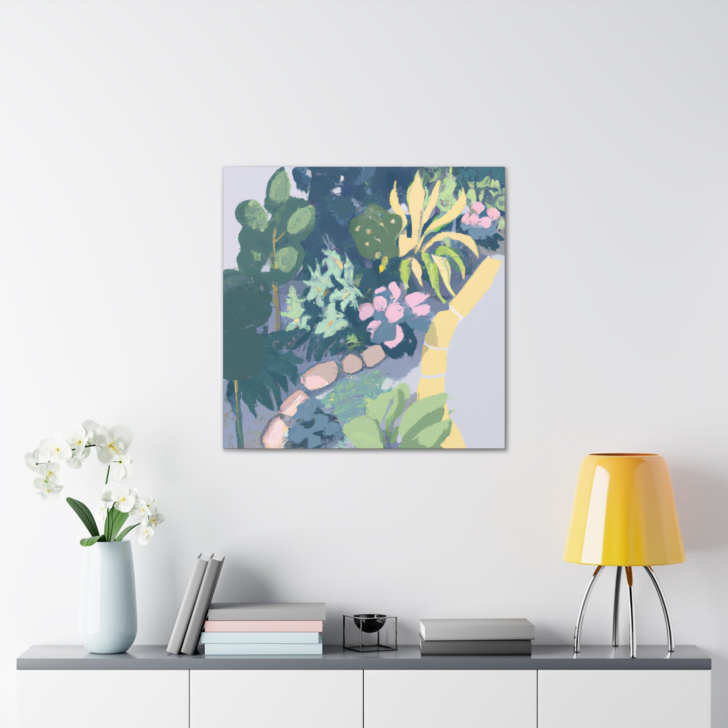 Enchanted Garden - Landscape - Canvas