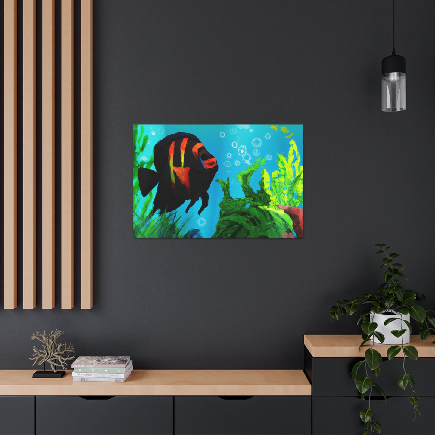 "Crest of the Deep Blue" - Underwater Canvas