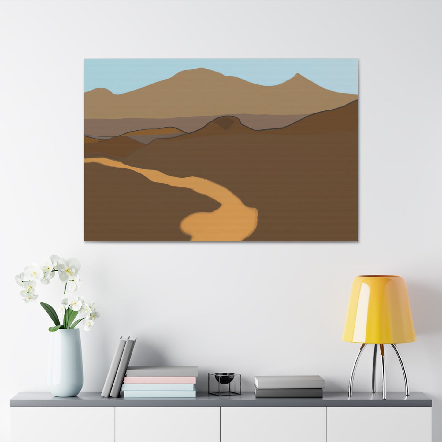 Desert Mirage - Landscape - Canvas