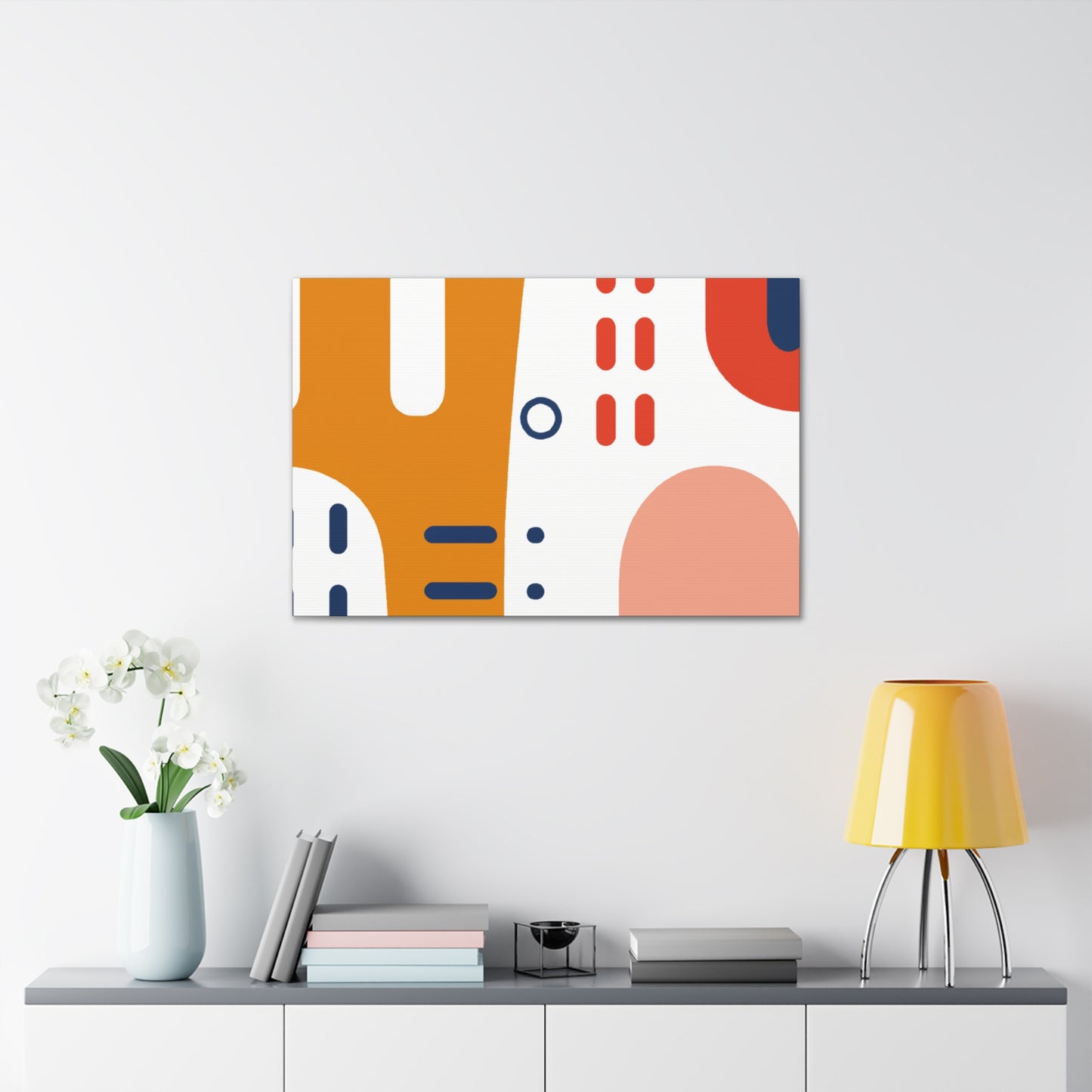 Riverside Escape - Midcentury - Canvas