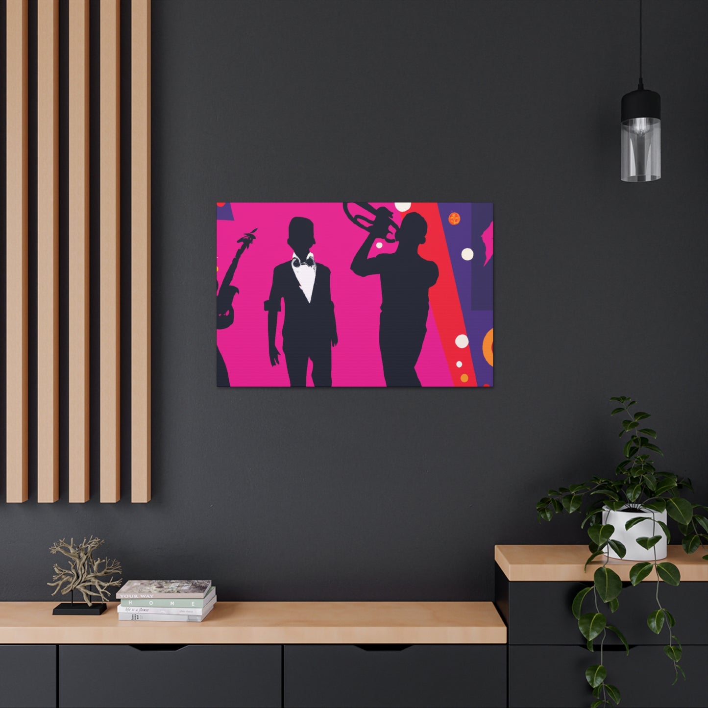 Retro Rockers Records - Retro Music and Film Canvas