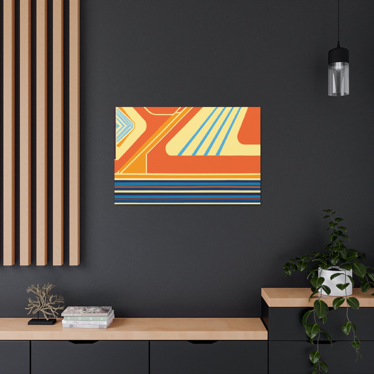 Brilliant! - Midcentury Canvas