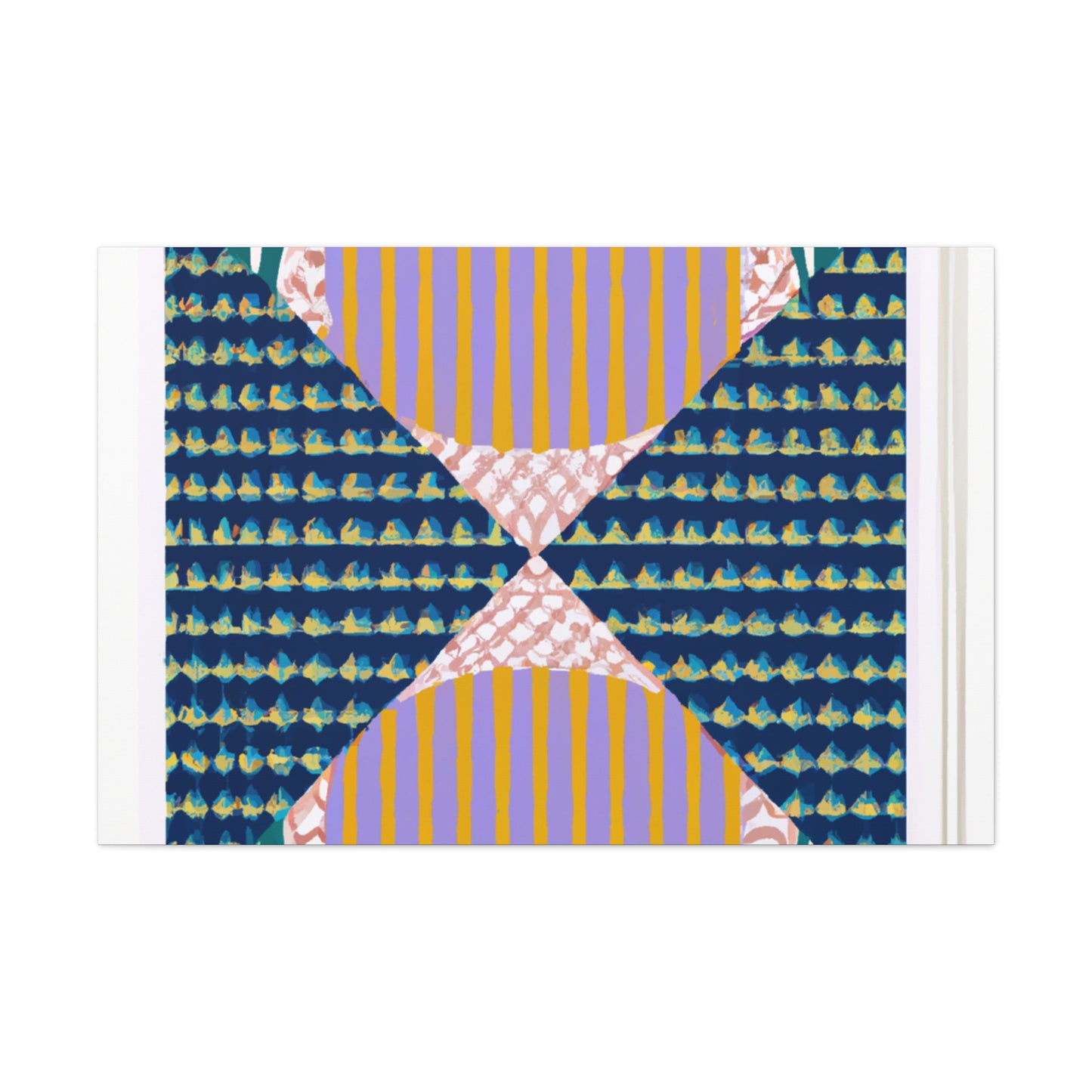 Hourglass - Midcentury Canvas